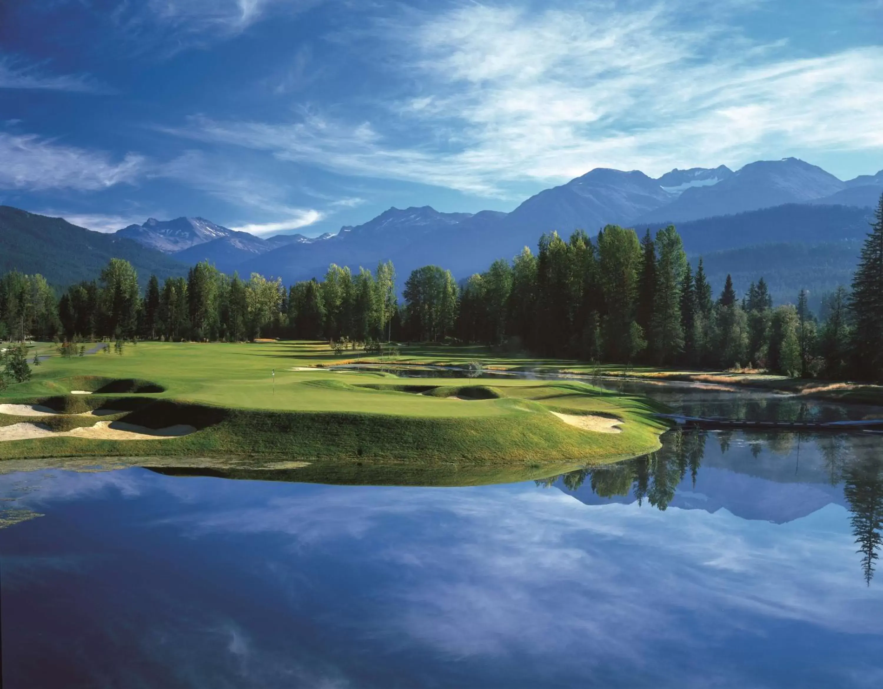 Golfcourse in Hilton Whistler Resort & Spa