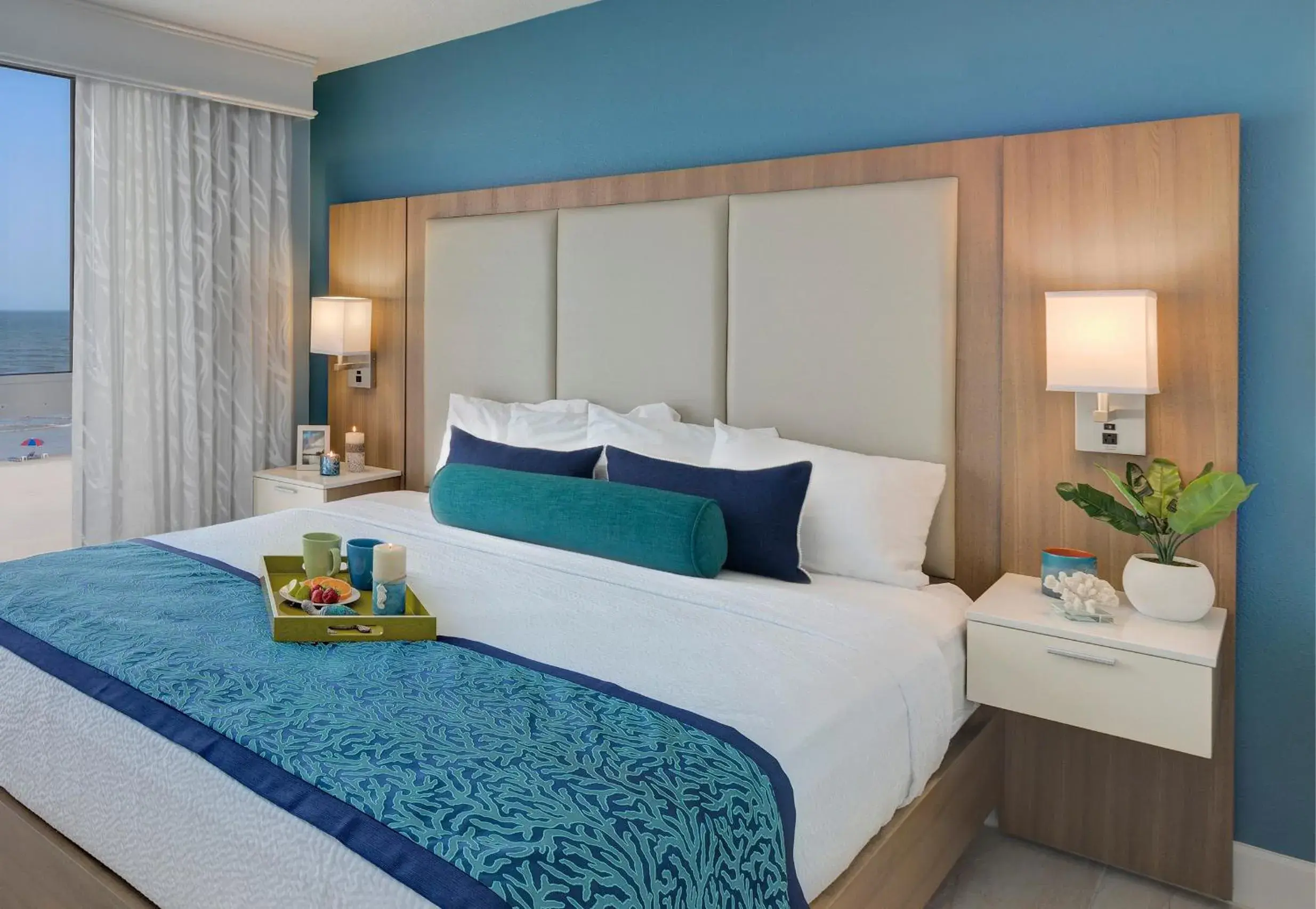 Bed in Grand Seas by Exploria Resorts