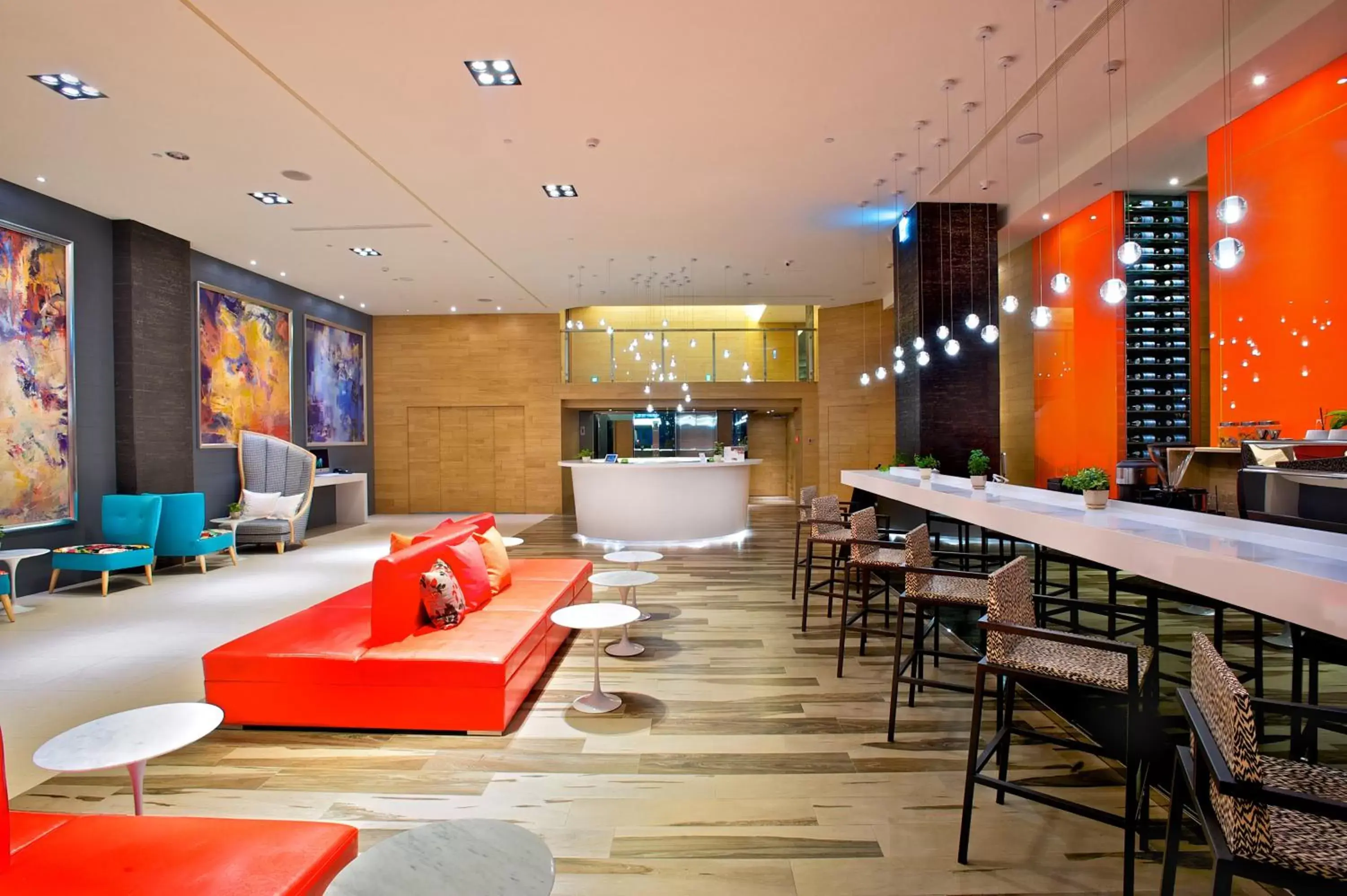 Lobby or reception, Lounge/Bar in FX INN Kaohsiung Zhonghua Road Branch