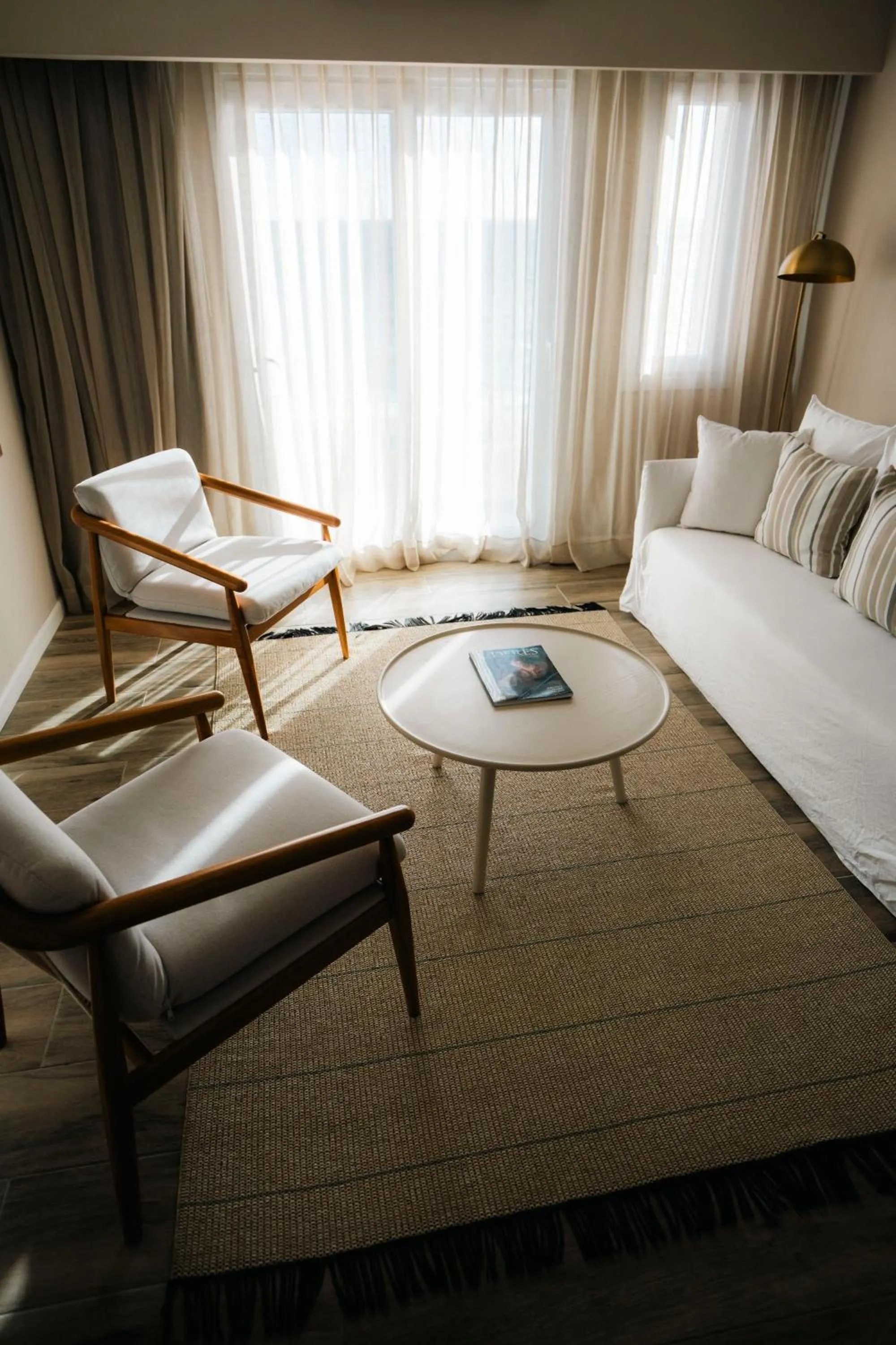 Living room, Bed in Serena Hotel - Punta del Este - Unico sobre la Playa