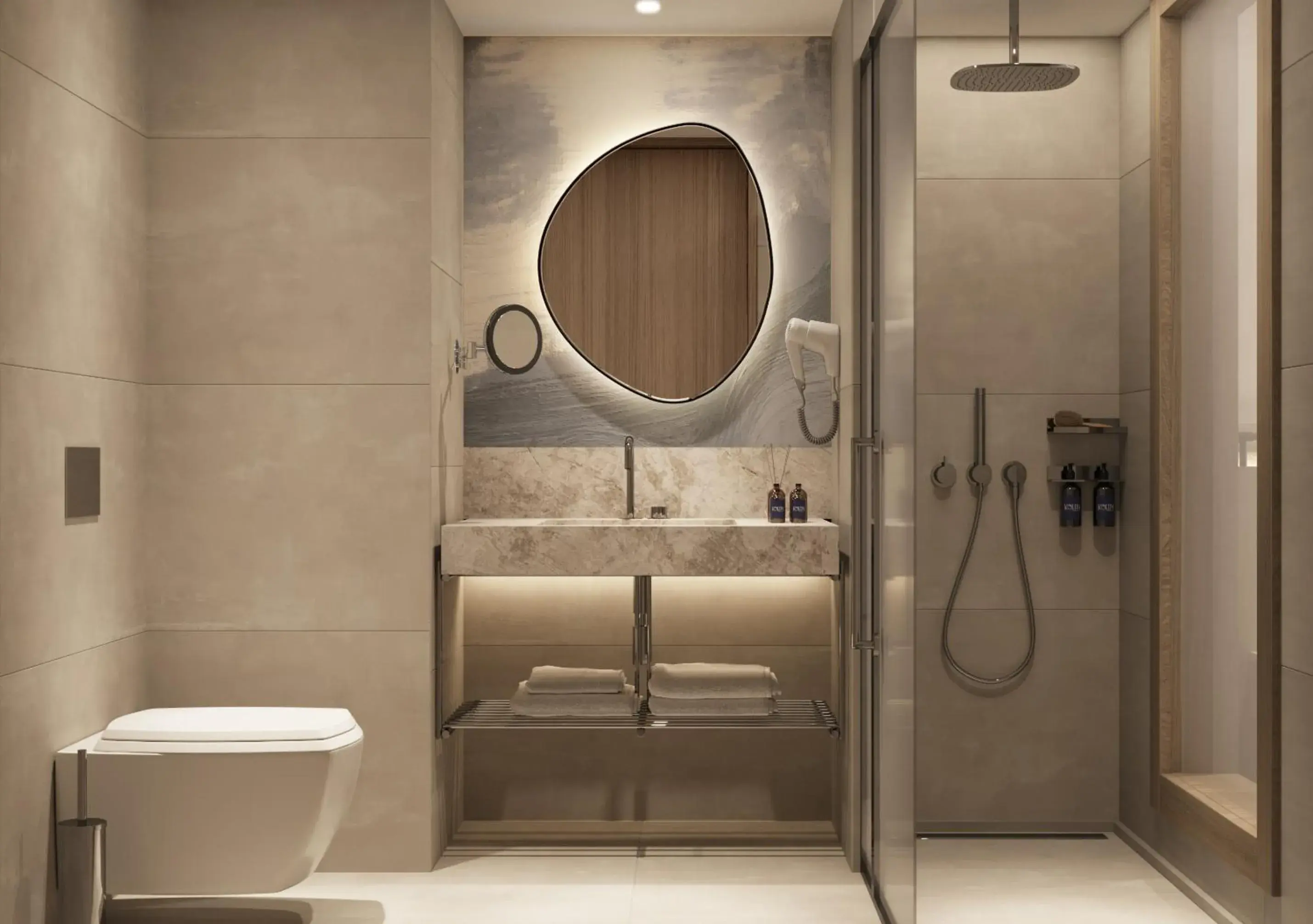 Shower, Bathroom in Kolin Hotel