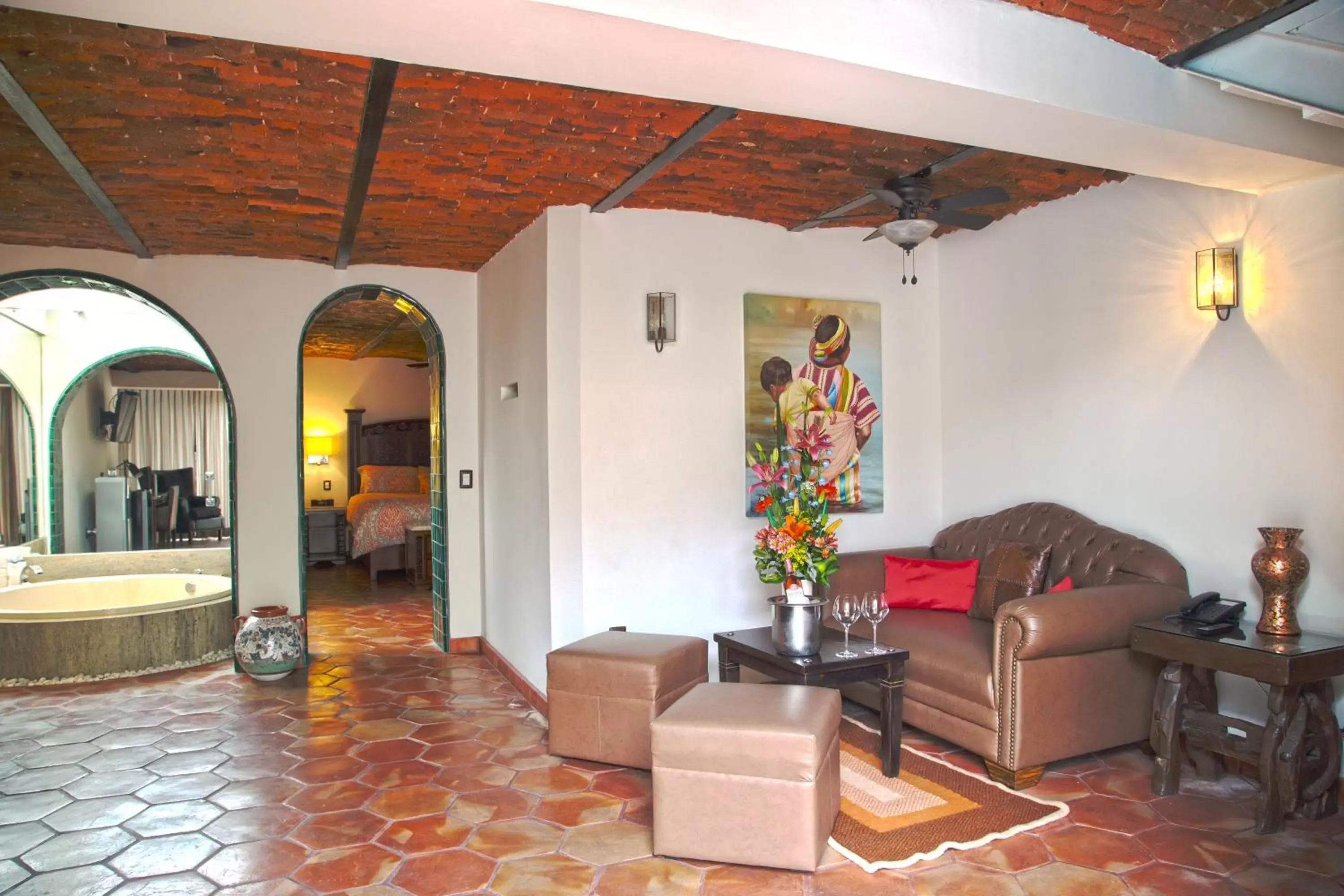 Living room, Seating Area in Quinta Don Jose Boutique Hotel