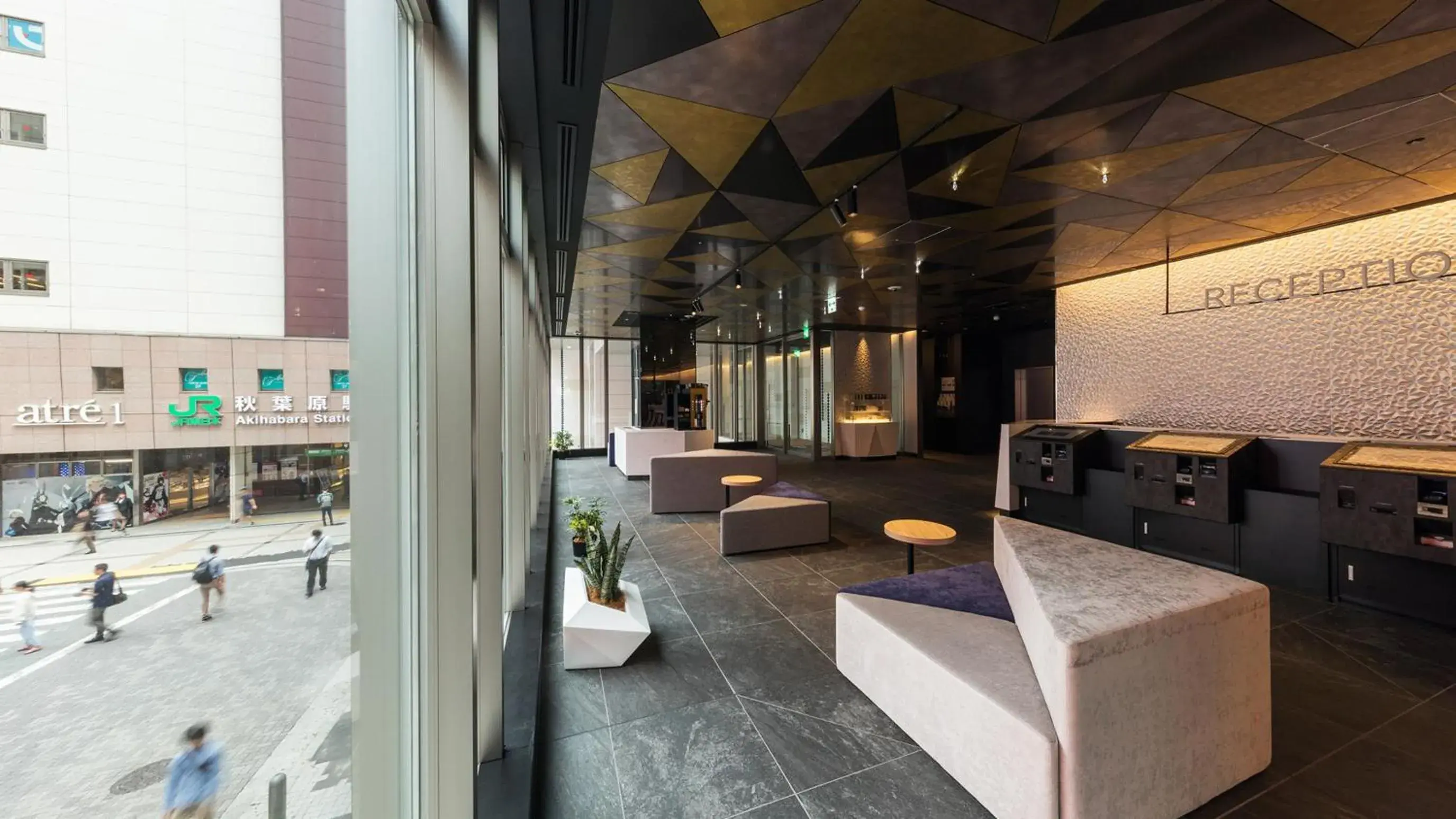 Lobby or reception in JR East Hotel Mets Premier Akihabara Lobby or reception in JR East Hotel Mets Premier Akihabara