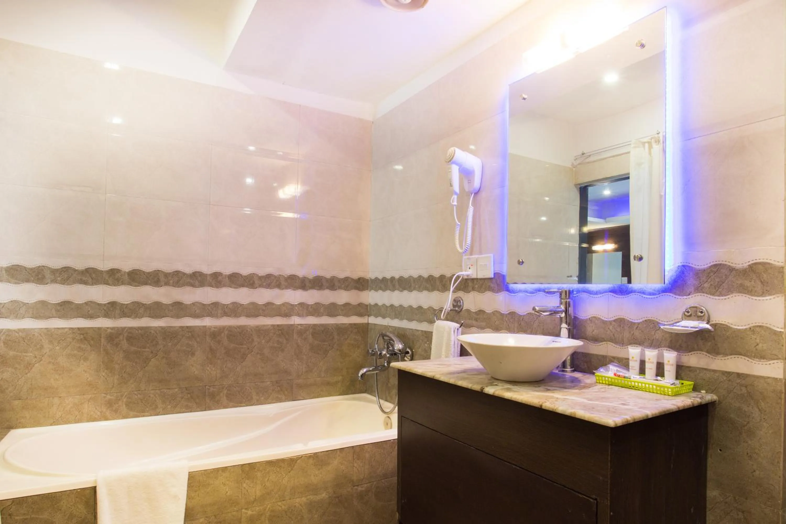 Bathroom in Avataar Kathmandu Hotel