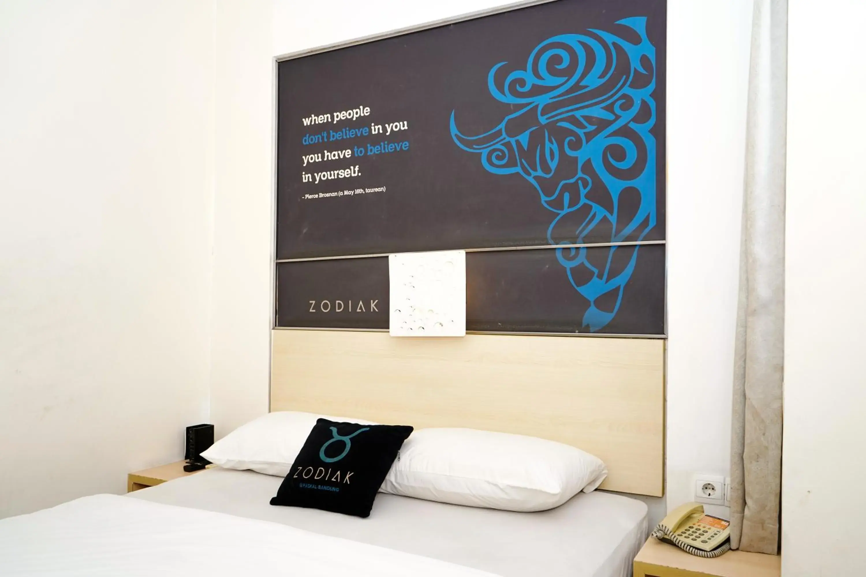 Bed in Zodiak Paskal by KAGUM Hotels