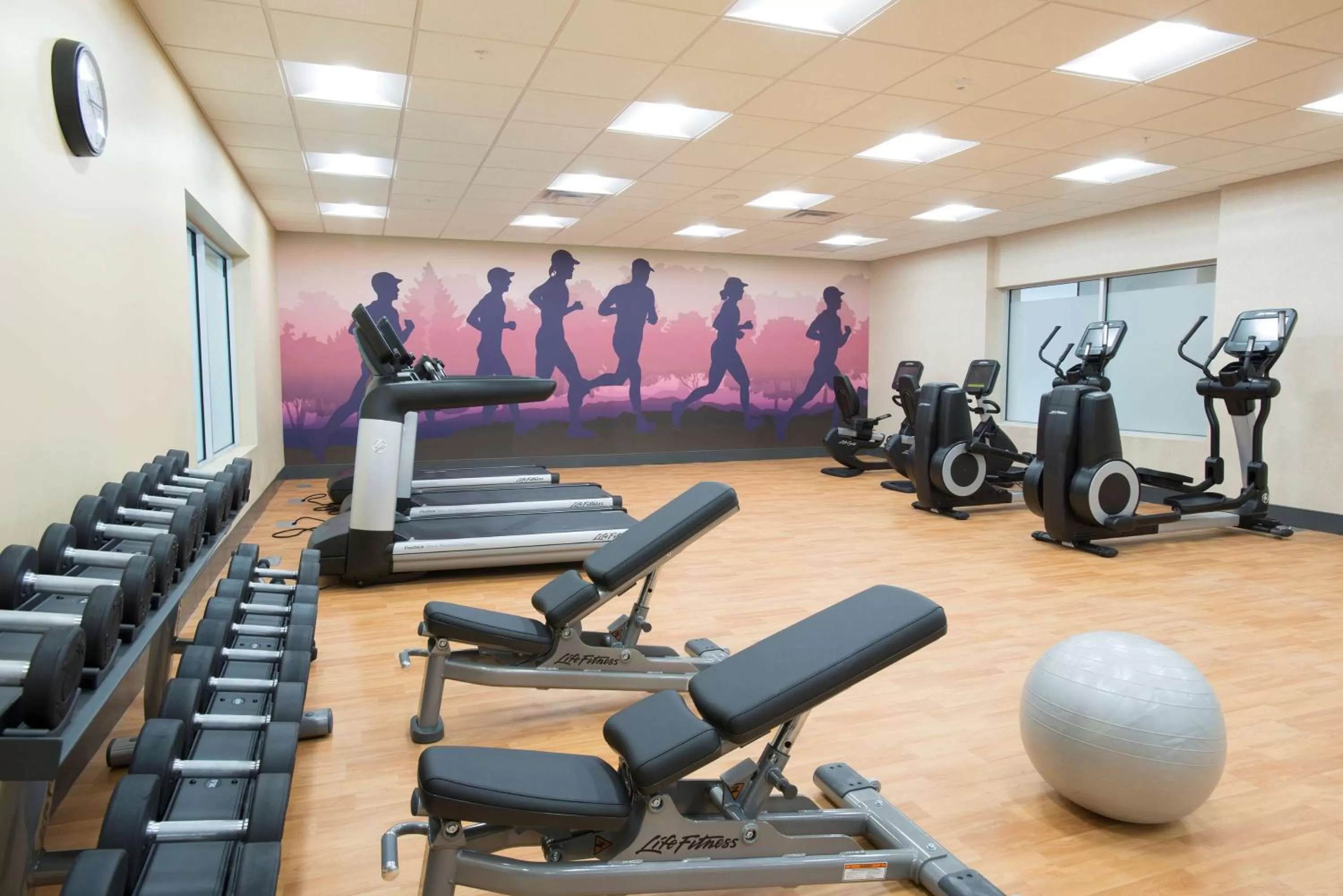 Fitness centre/facilities in Hyatt Place Cincinnati/Sharonville Convention Center
