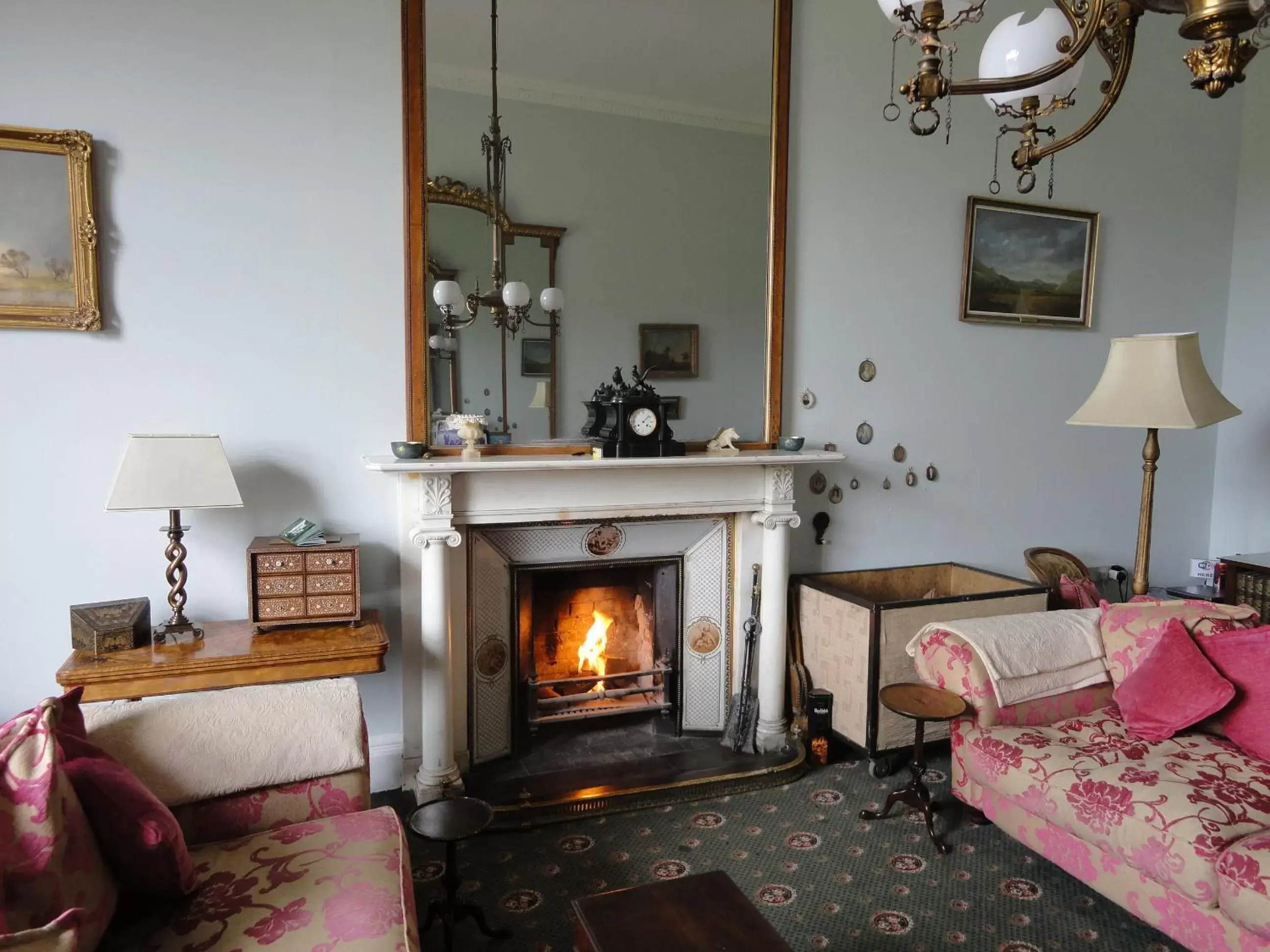 Living room, Seating Area in Temple House