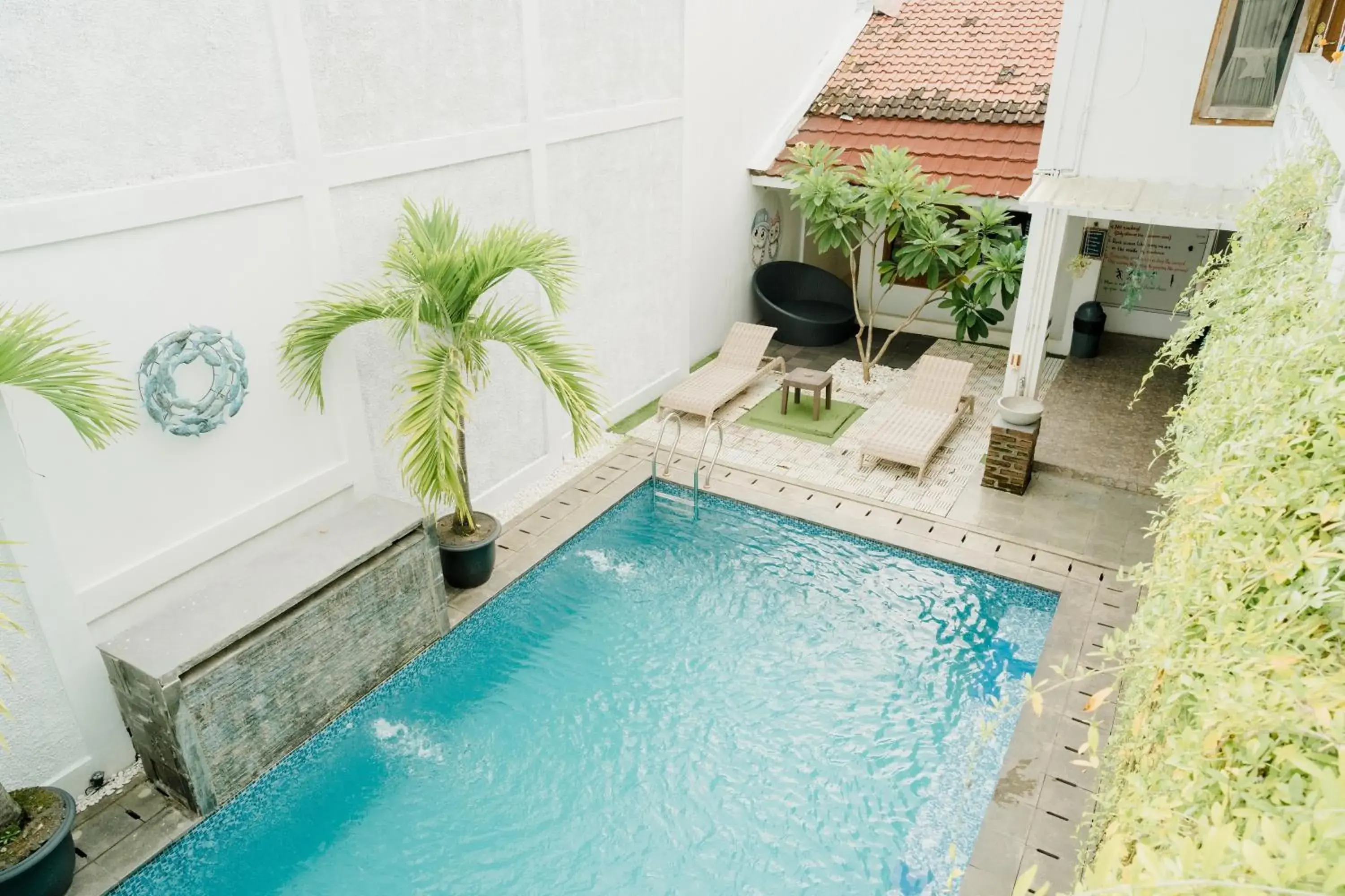 Swimming pool, Pool View in OtU Hostel By OstiC