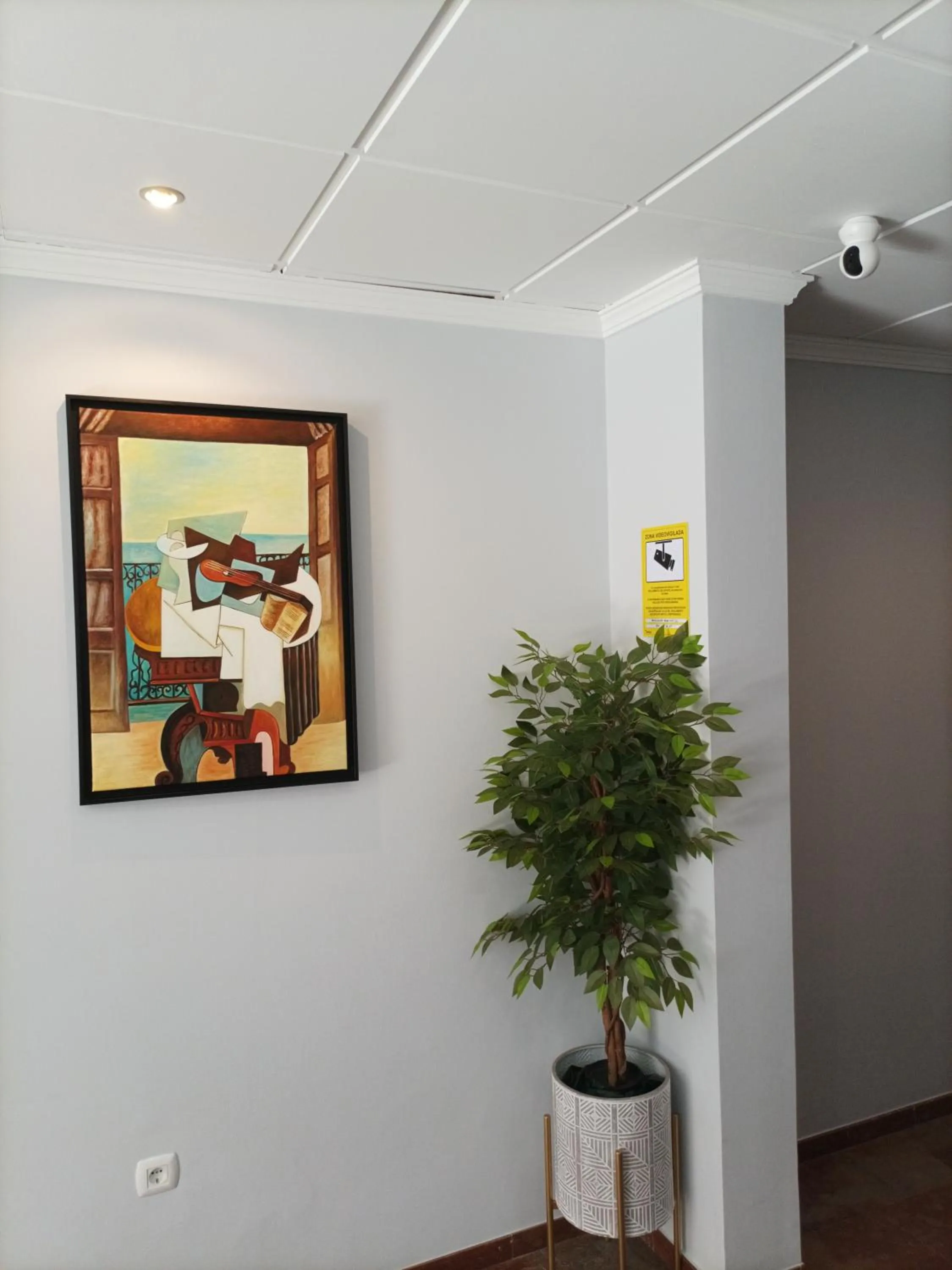 Lobby or reception in Hostal San Cayetano