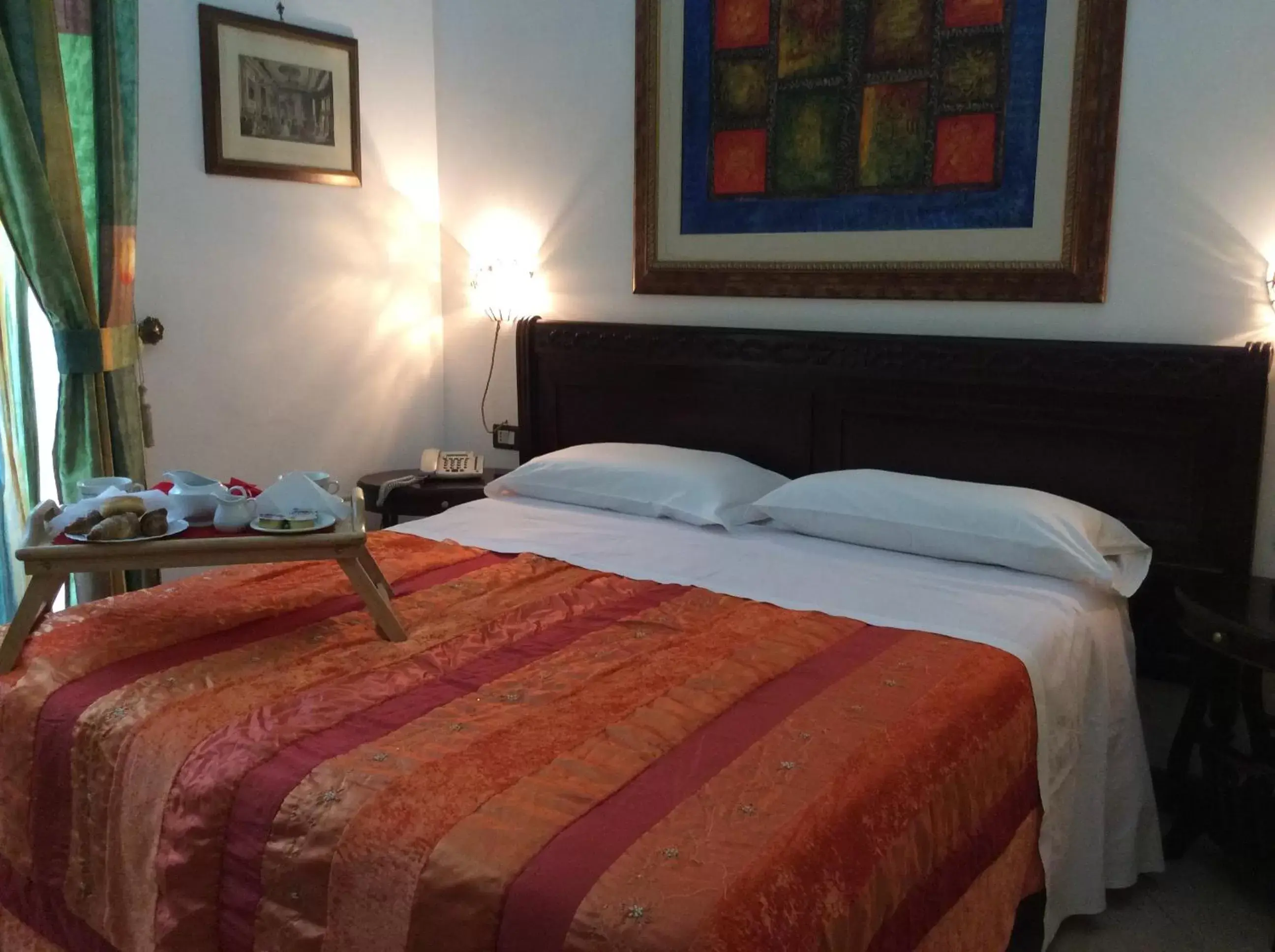 Bed in Albergo Verdi