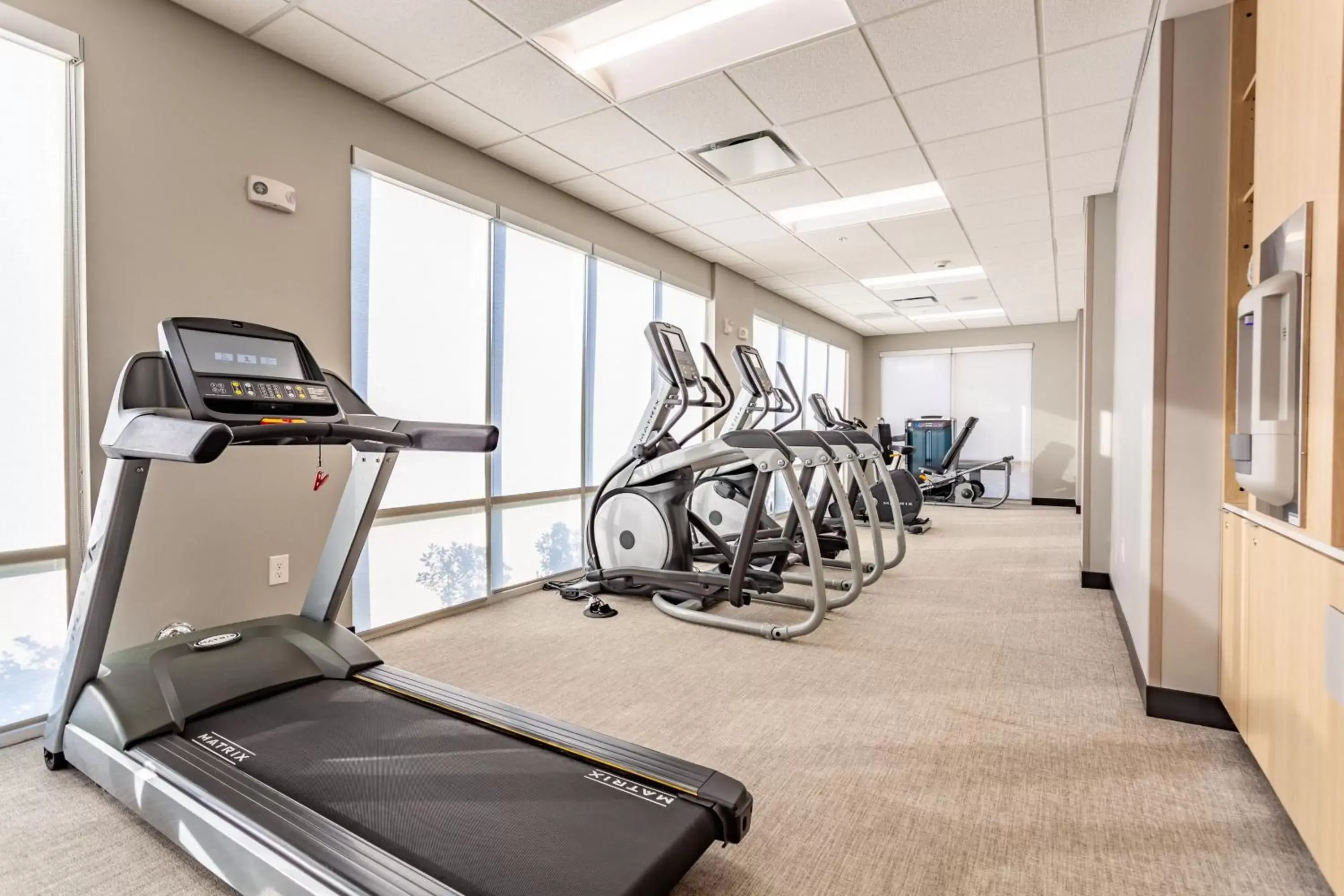 Fitness centre/facilities, Fitness Center/Facilities in TownePlace Suites by Marriott Raleigh - University Area