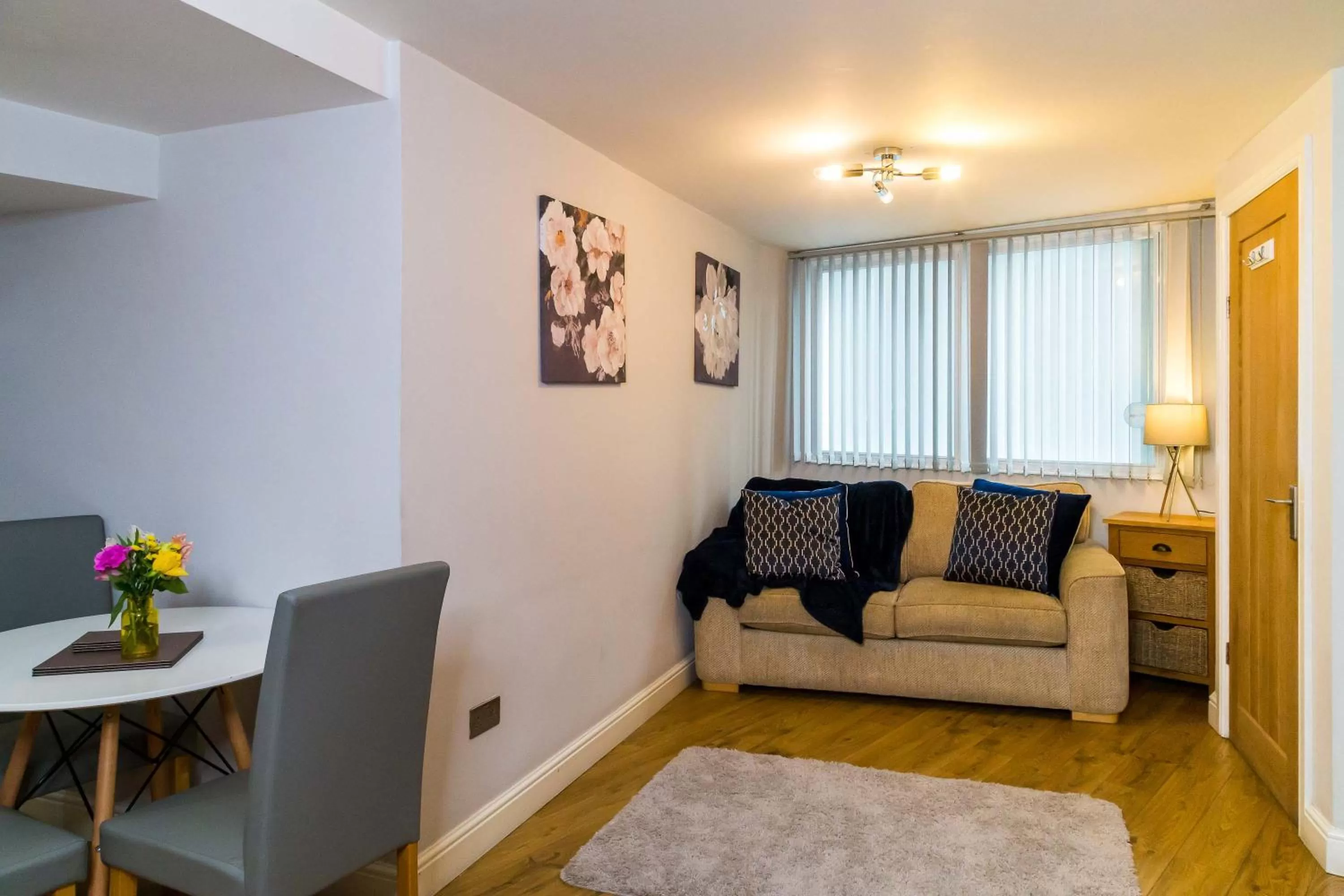 Living room in Goodramgate Apartments