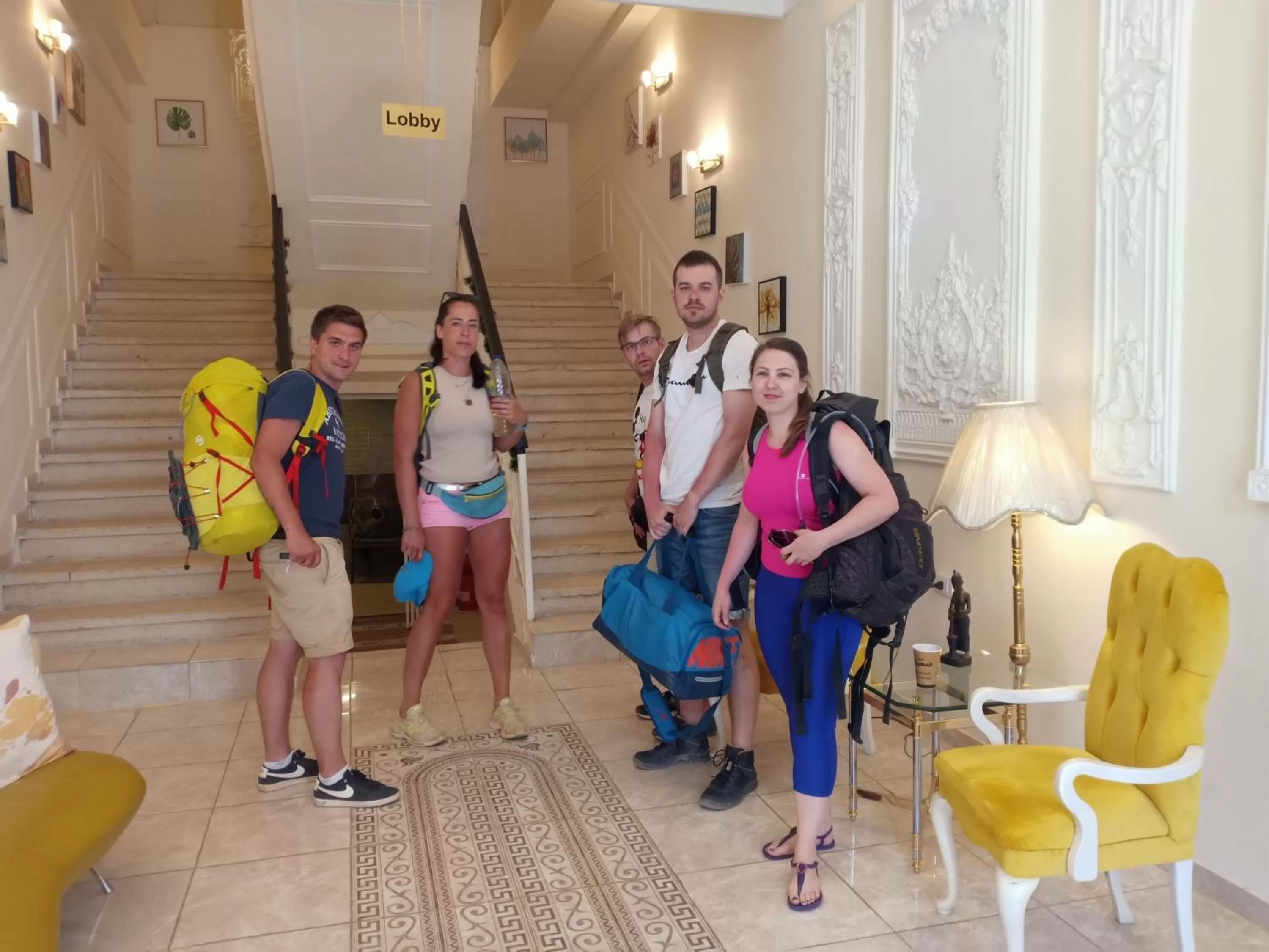 group of guests in City Citadel Hotel,Amman