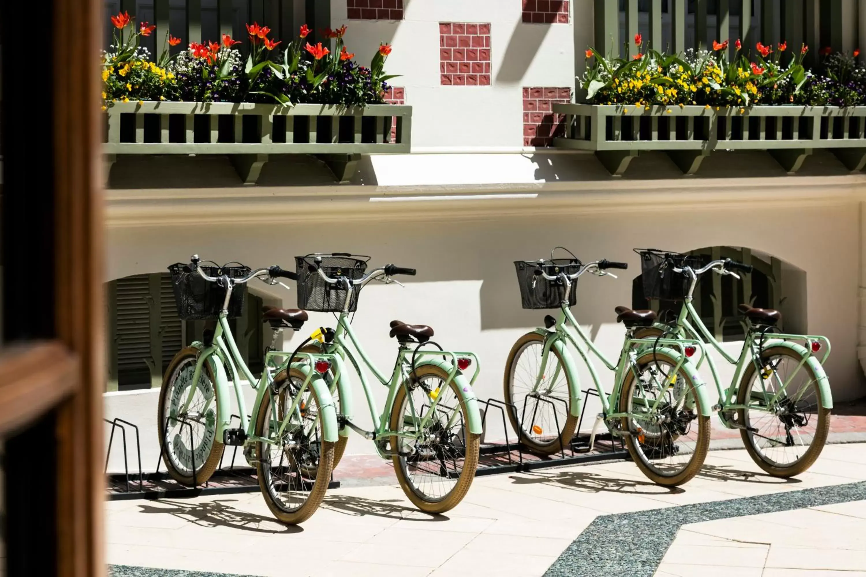 Cycling in Hôtel Barrière Le Normandy