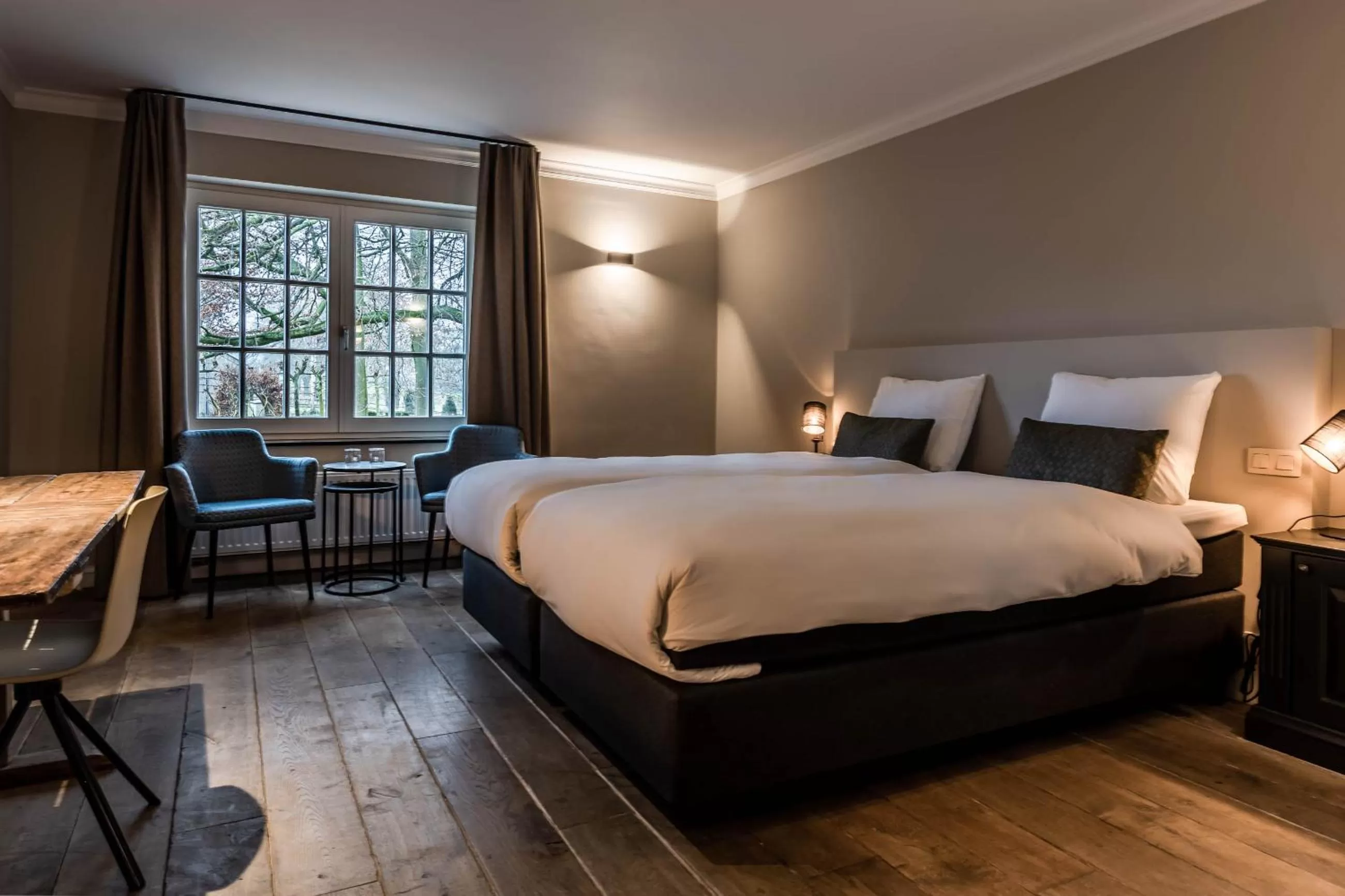 Twin Room with Shower in Landgoed Altenbroek