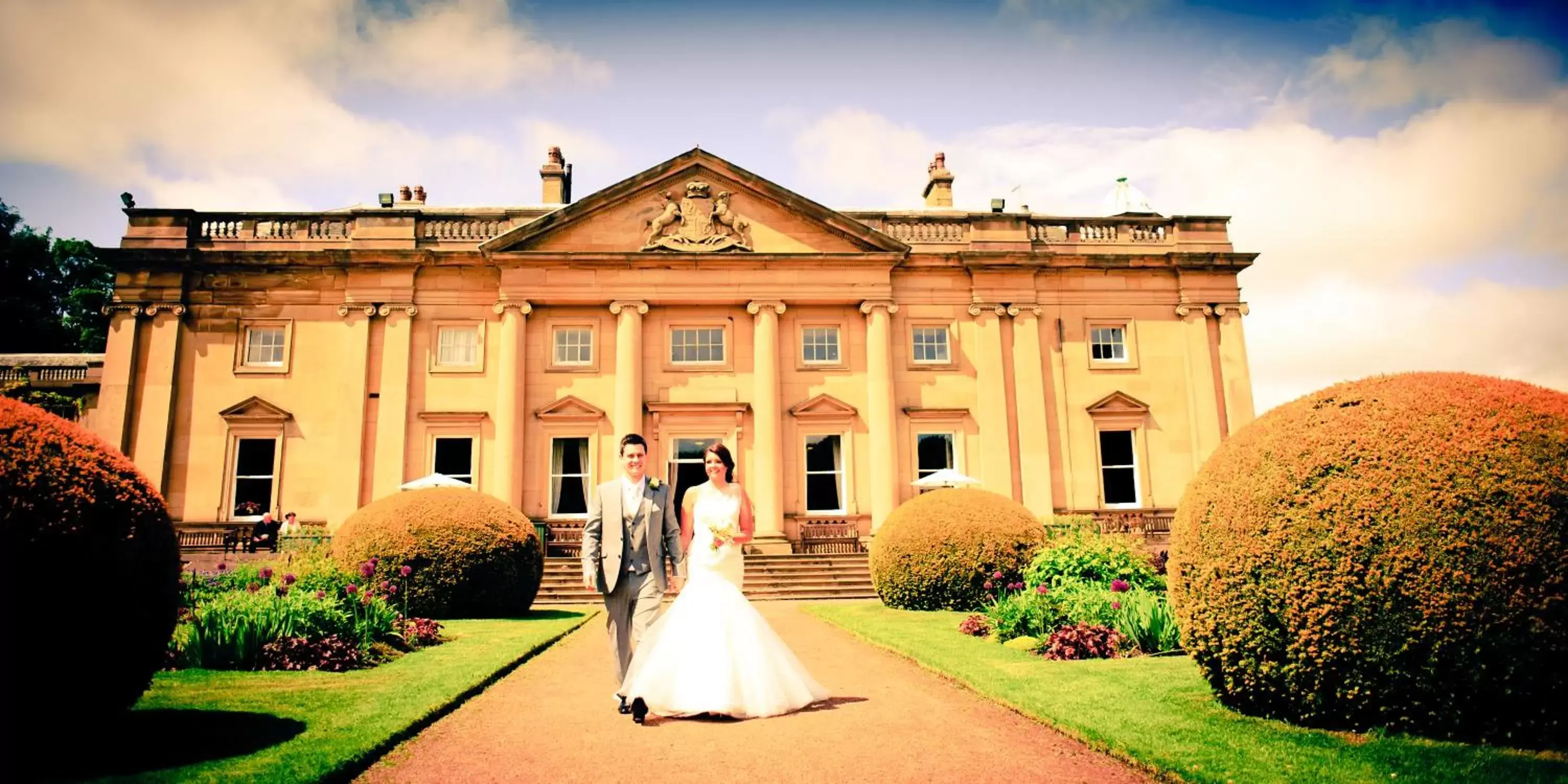 Facade/entrance in Wortley Hall Sheffield