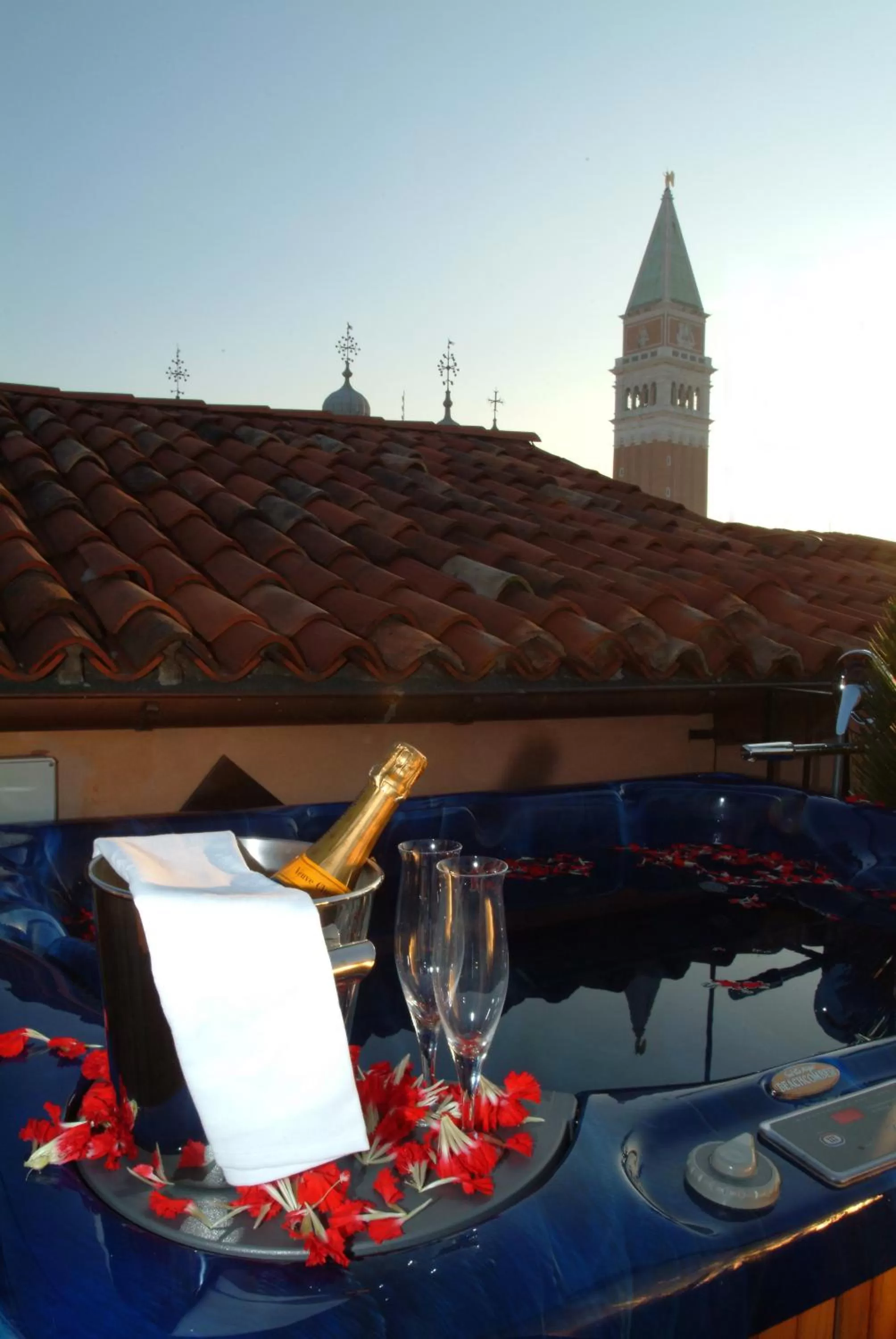 Balcony/Terrace in Hotel Donà Palace
