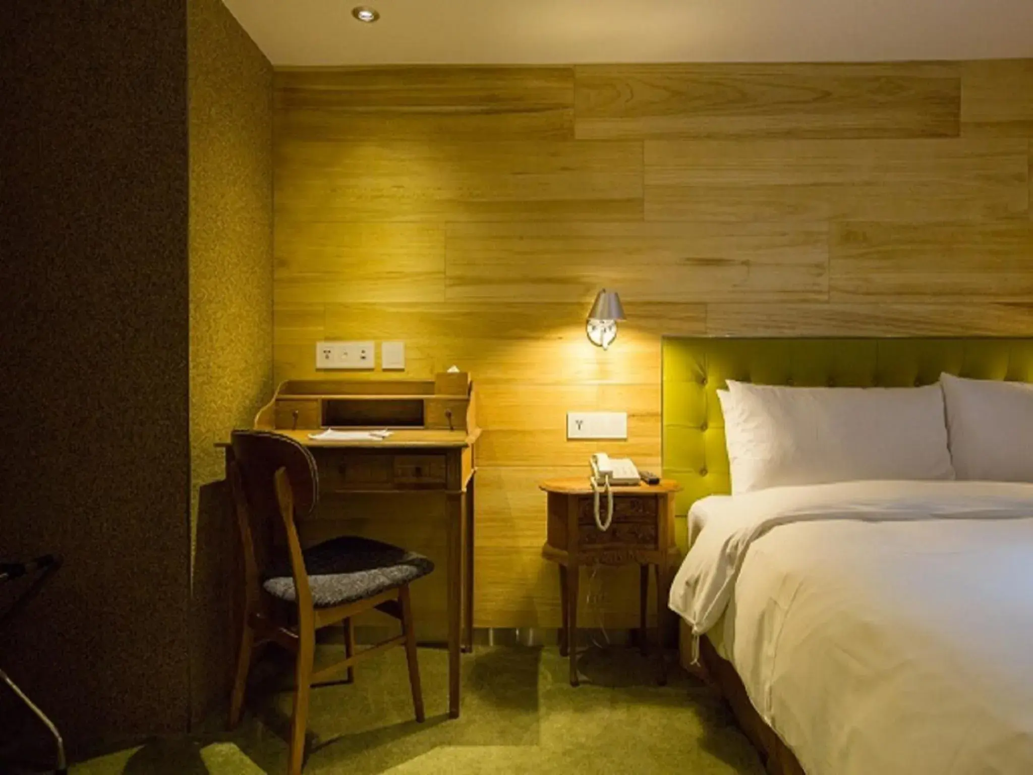 Bed in Inhouse Hotel Taichung