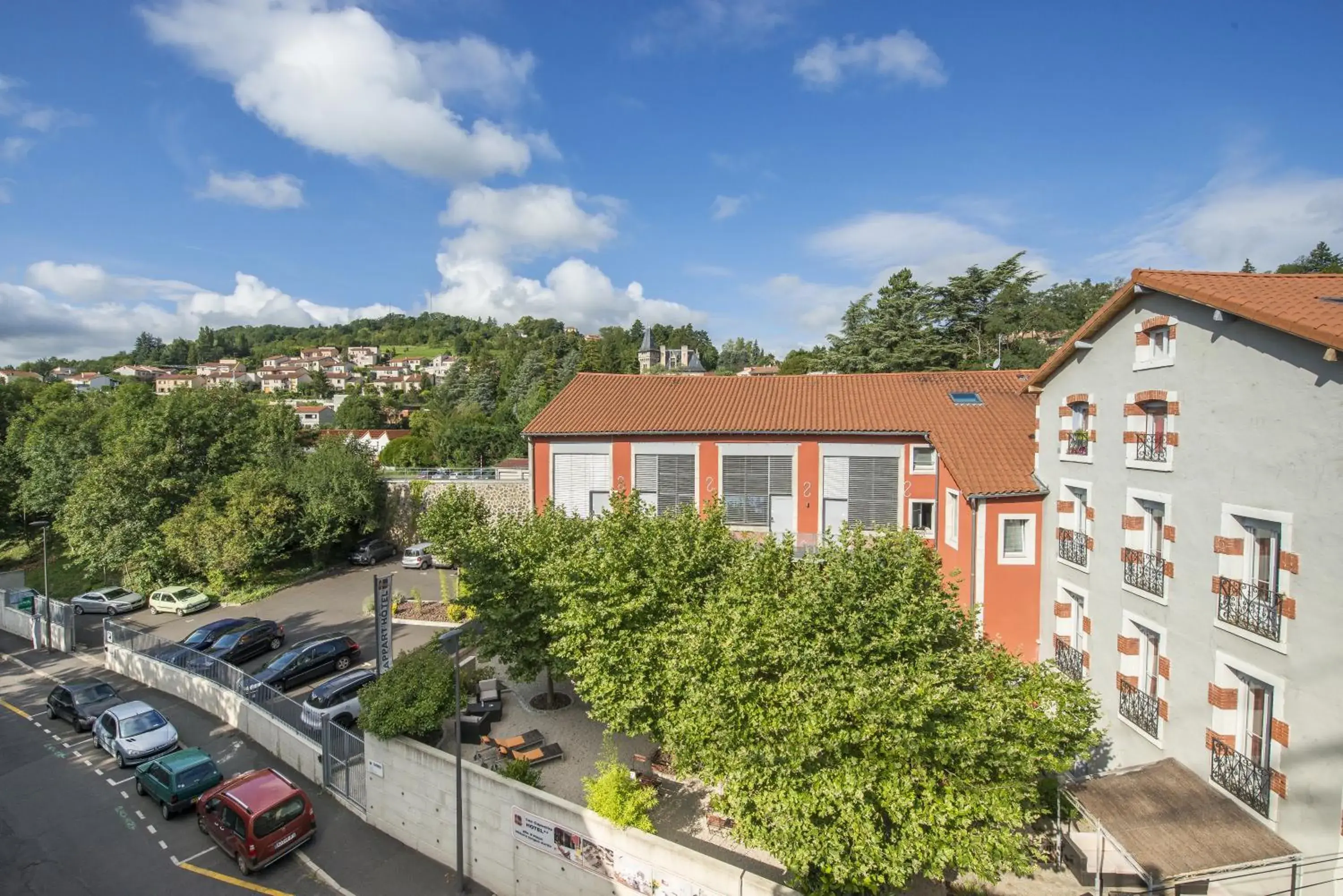 Bird's eye view in Hôtel des Capucins