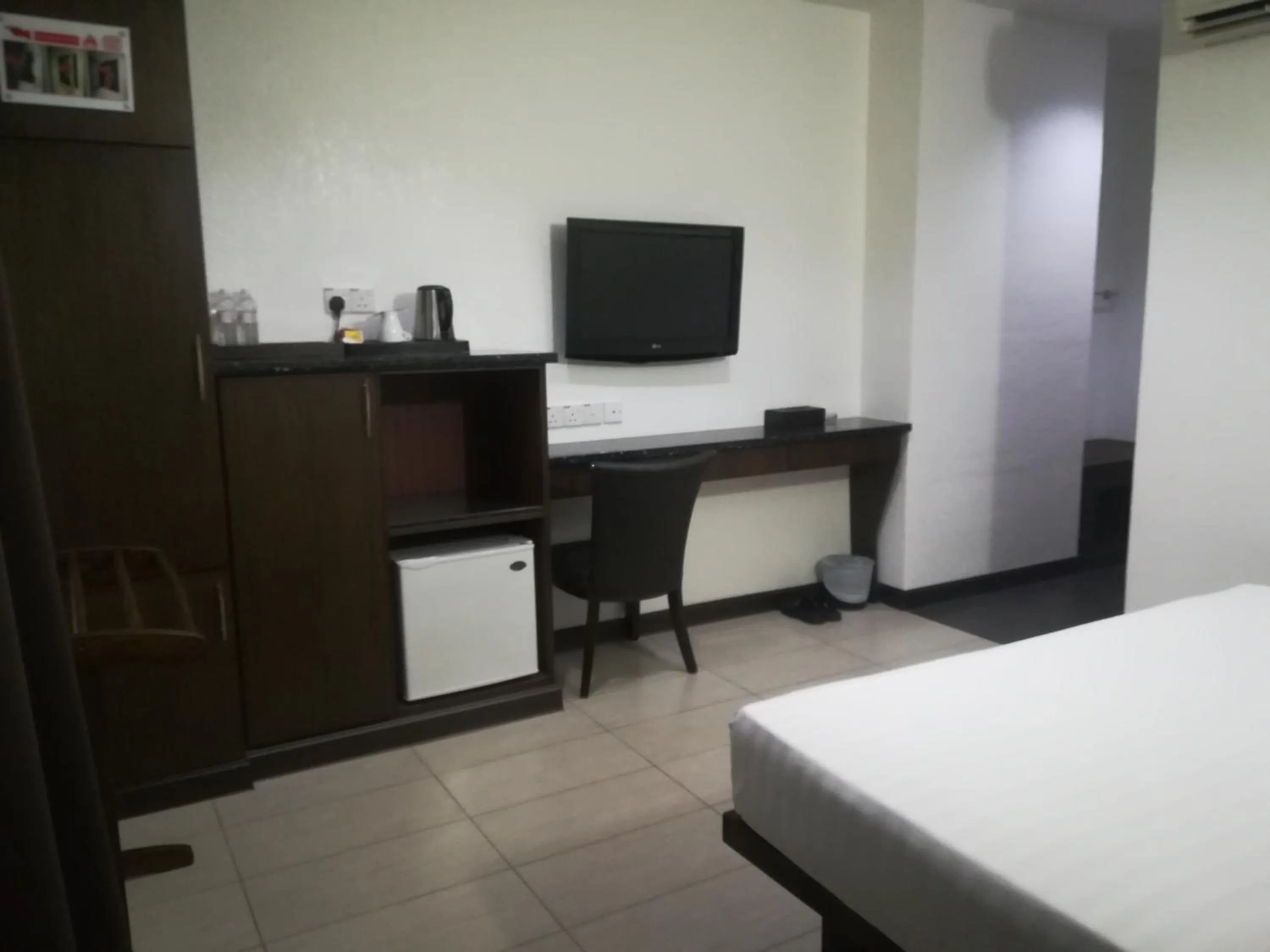 Bed in Crystal Lodge