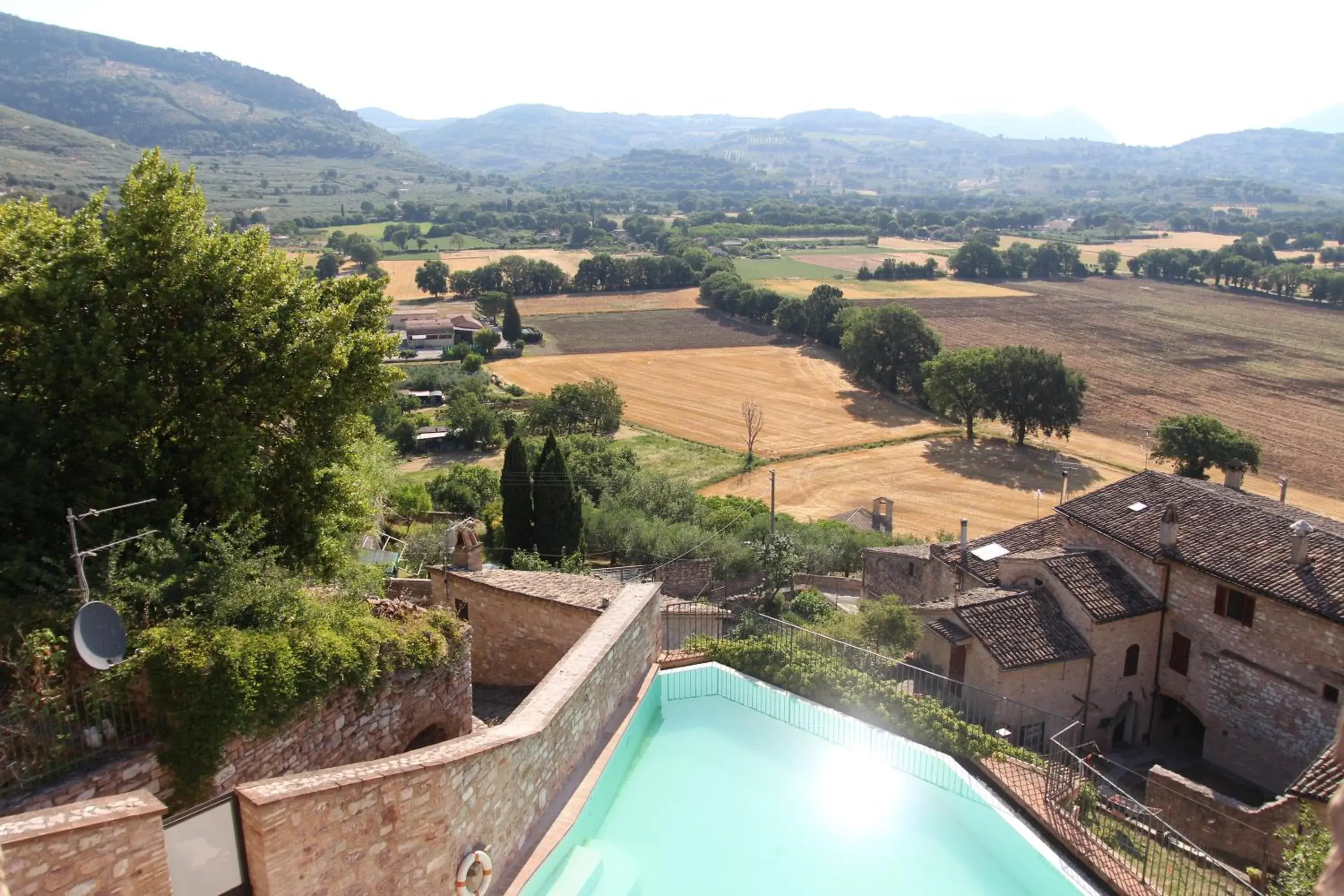 View (from property/room), Pool View in La Bastiglia