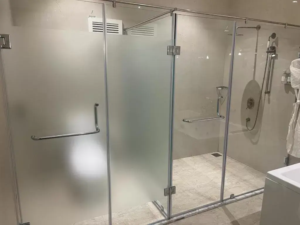 Shower, Bathroom in Royal Orchid Metropole Mysore