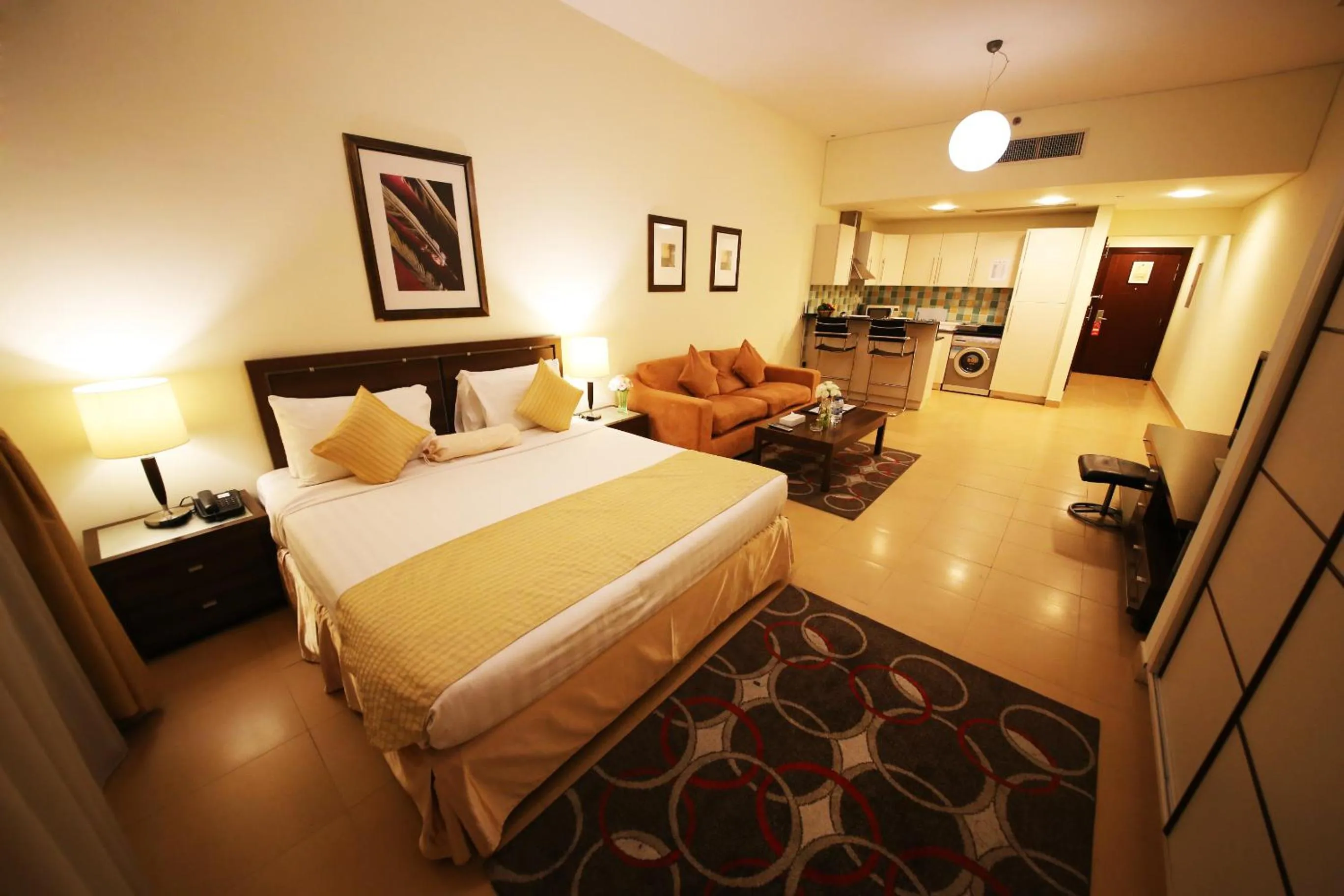 Photo of the whole room, Bed in Tulip Hotel Apartments