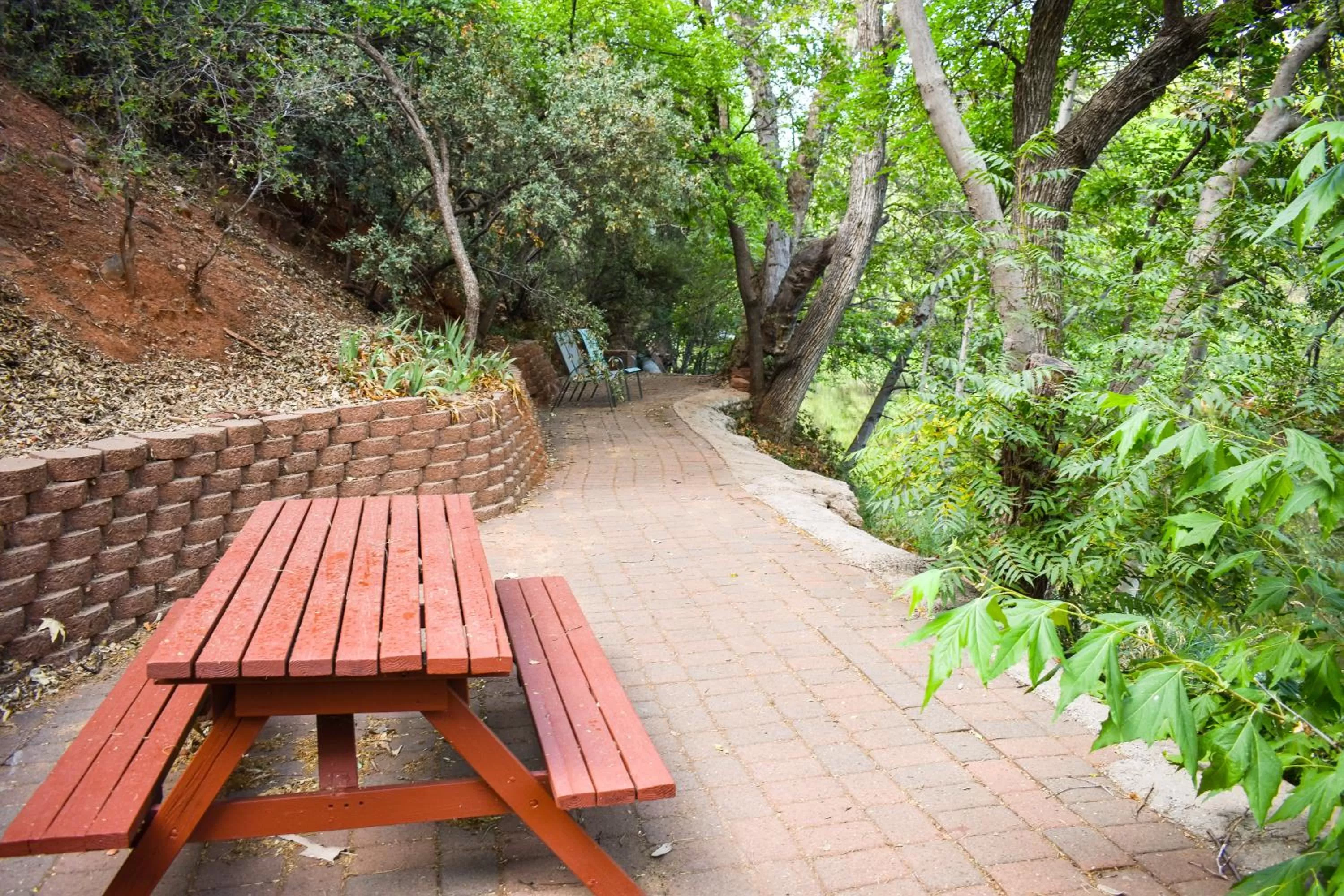Patio in Cedars Resort