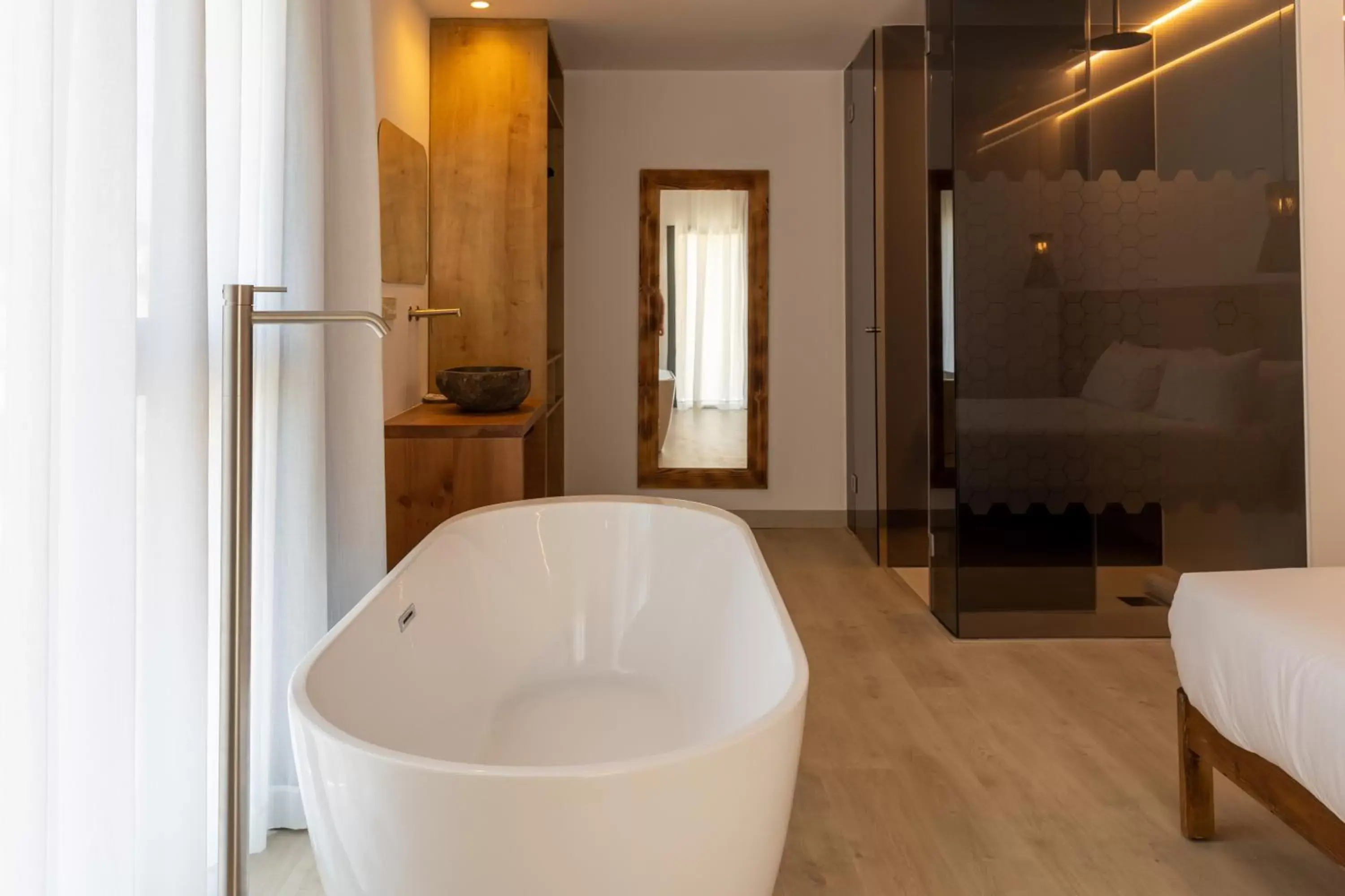 Bath, Bathroom in Play Hotel Ibiza - Adults Only