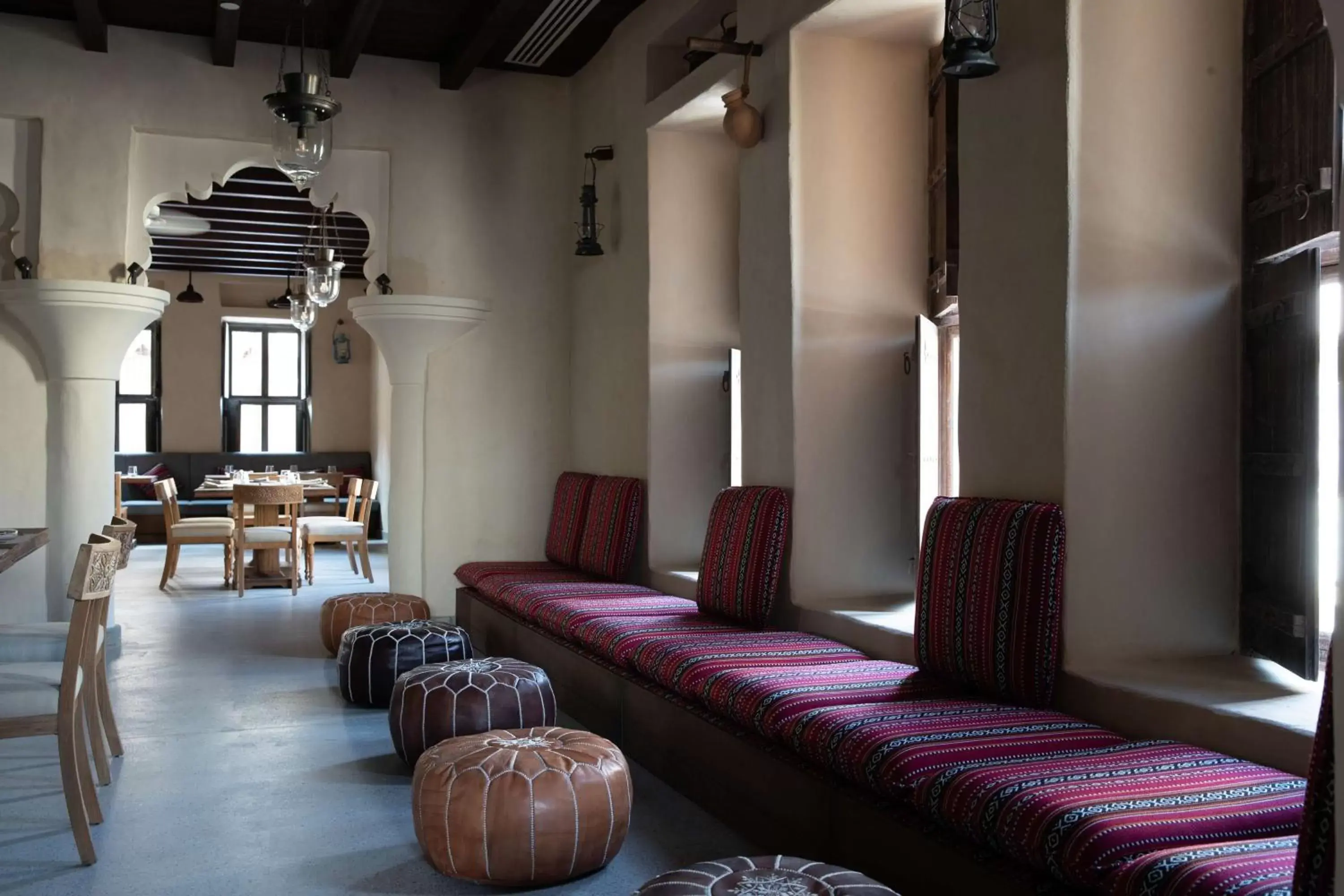 Restaurant/places to eat, Seating Area in Al Seef Heritage Hotel Dubai, Curio Collection by Hilton