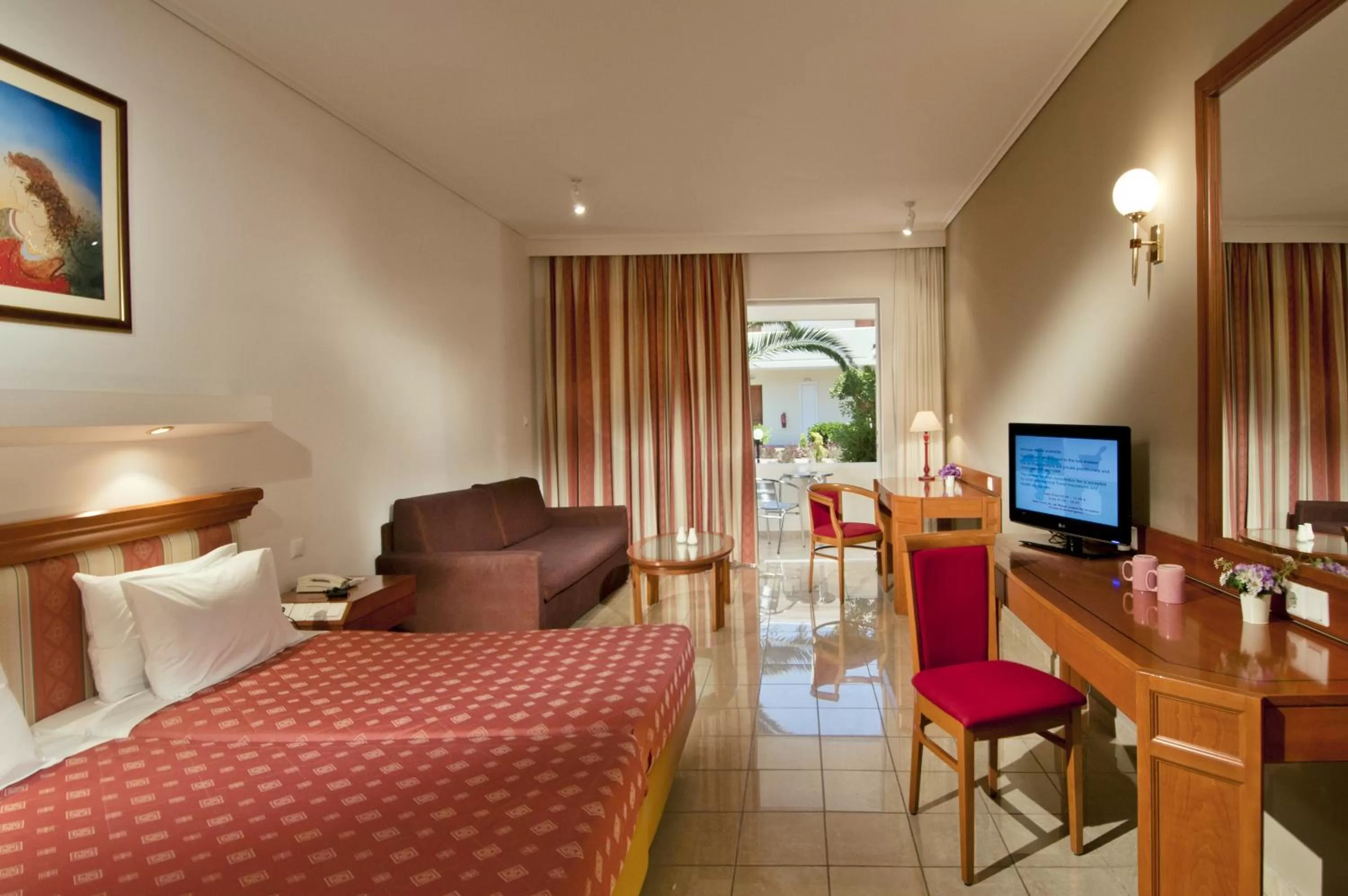 Bed in Kipriotis Village Resort