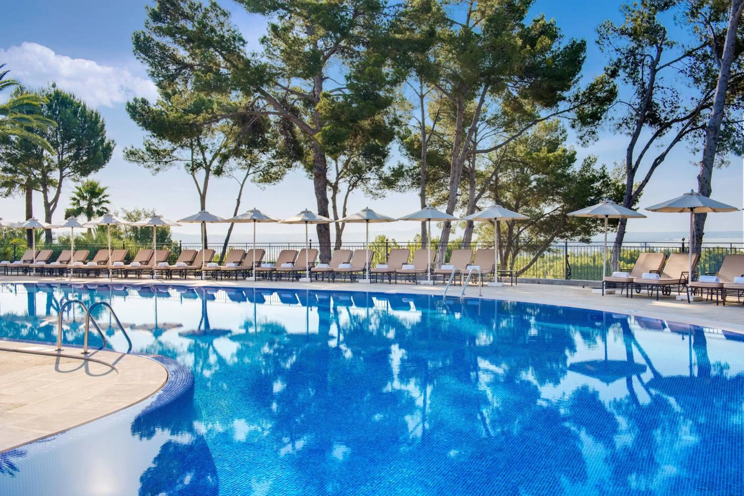 Swimming pool in Castillo Hotel Son Vida, a Luxury Collection Hotel, Mallorca