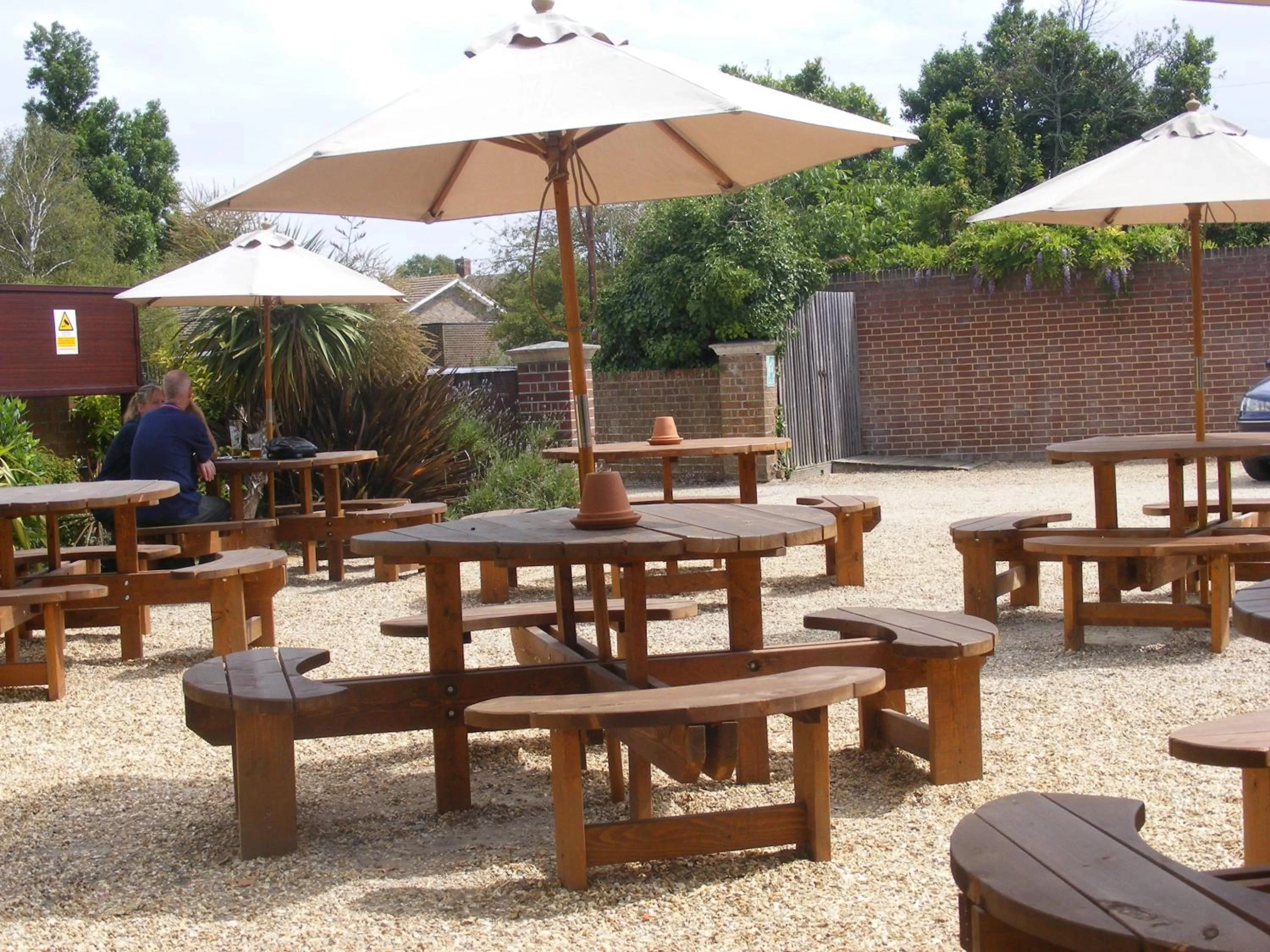 Patio in The Old Lodge