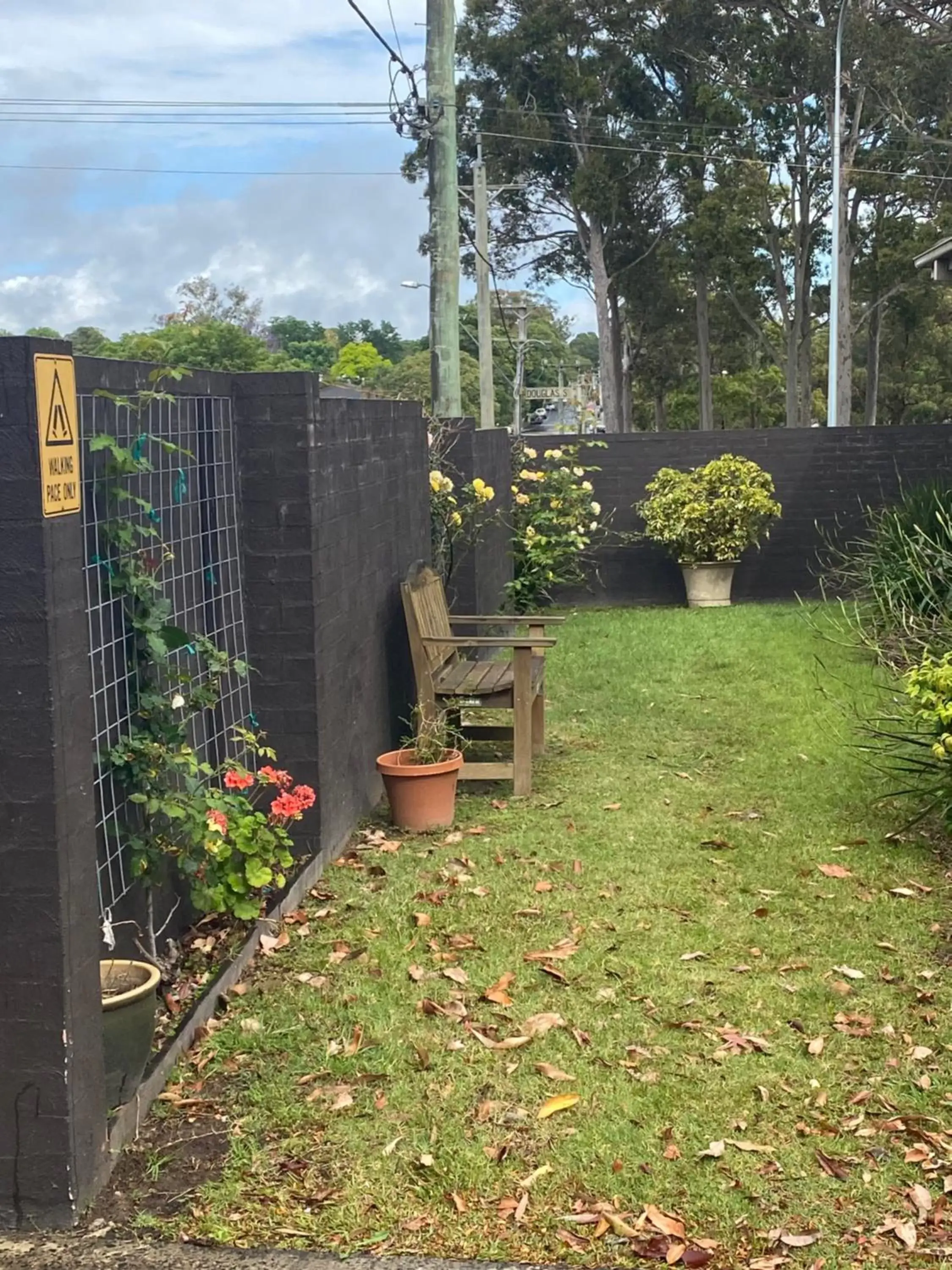 Garden in Marriott Park Motel