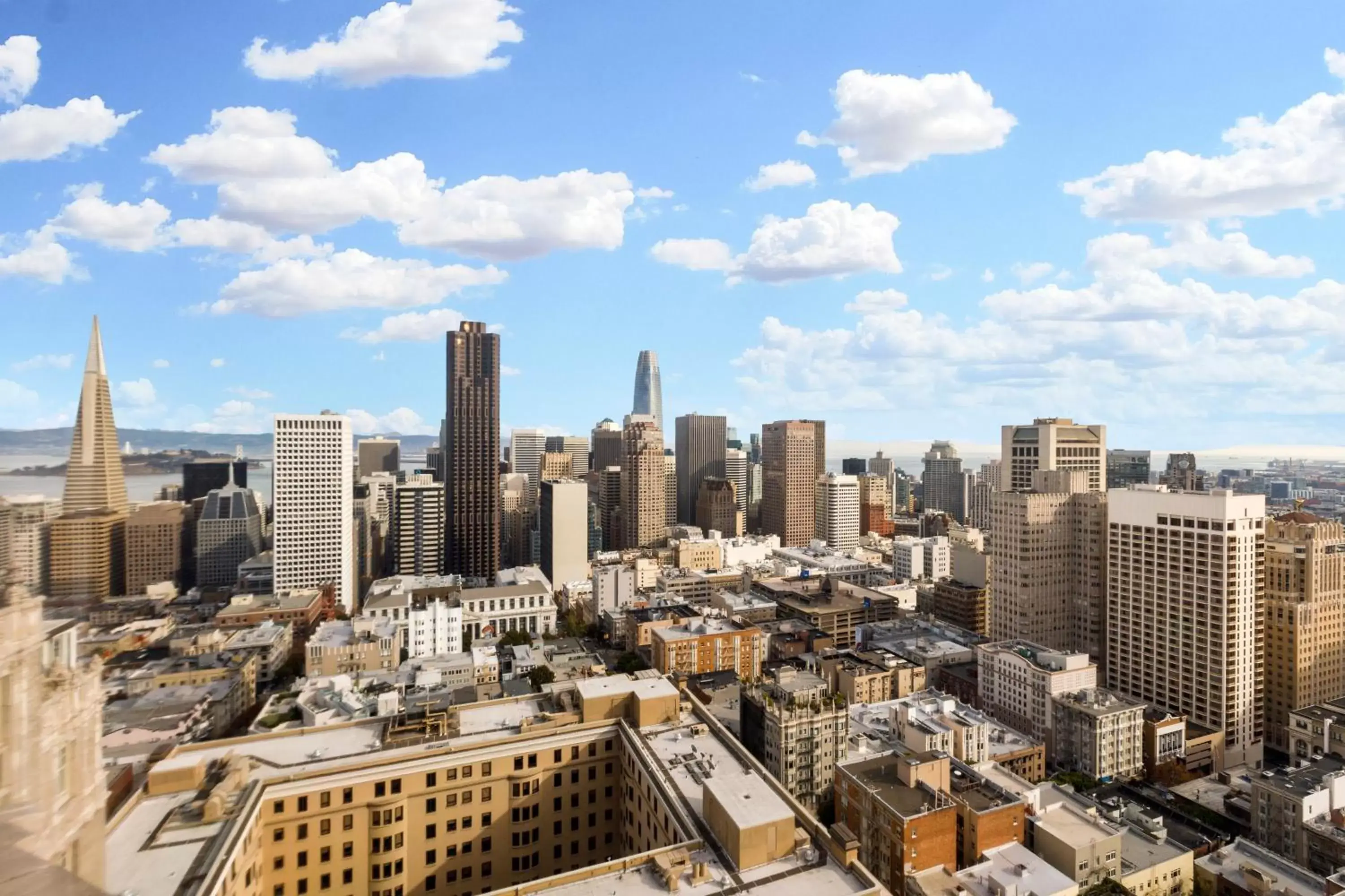 City view in InterContinental Mark Hopkins San Francisco, an IHG Hotel