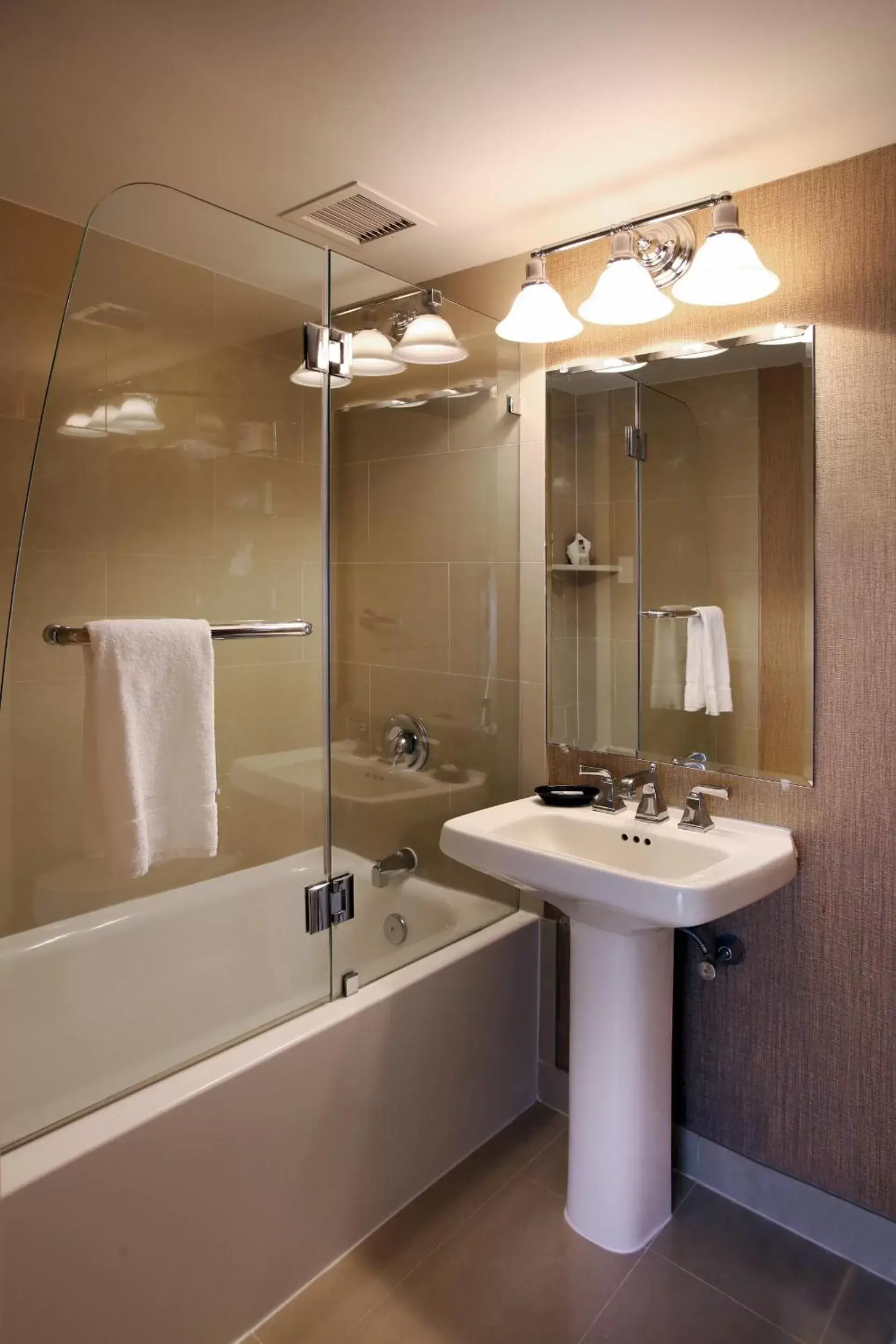 Bathroom in Resorts Casino Hotel Atlantic City
