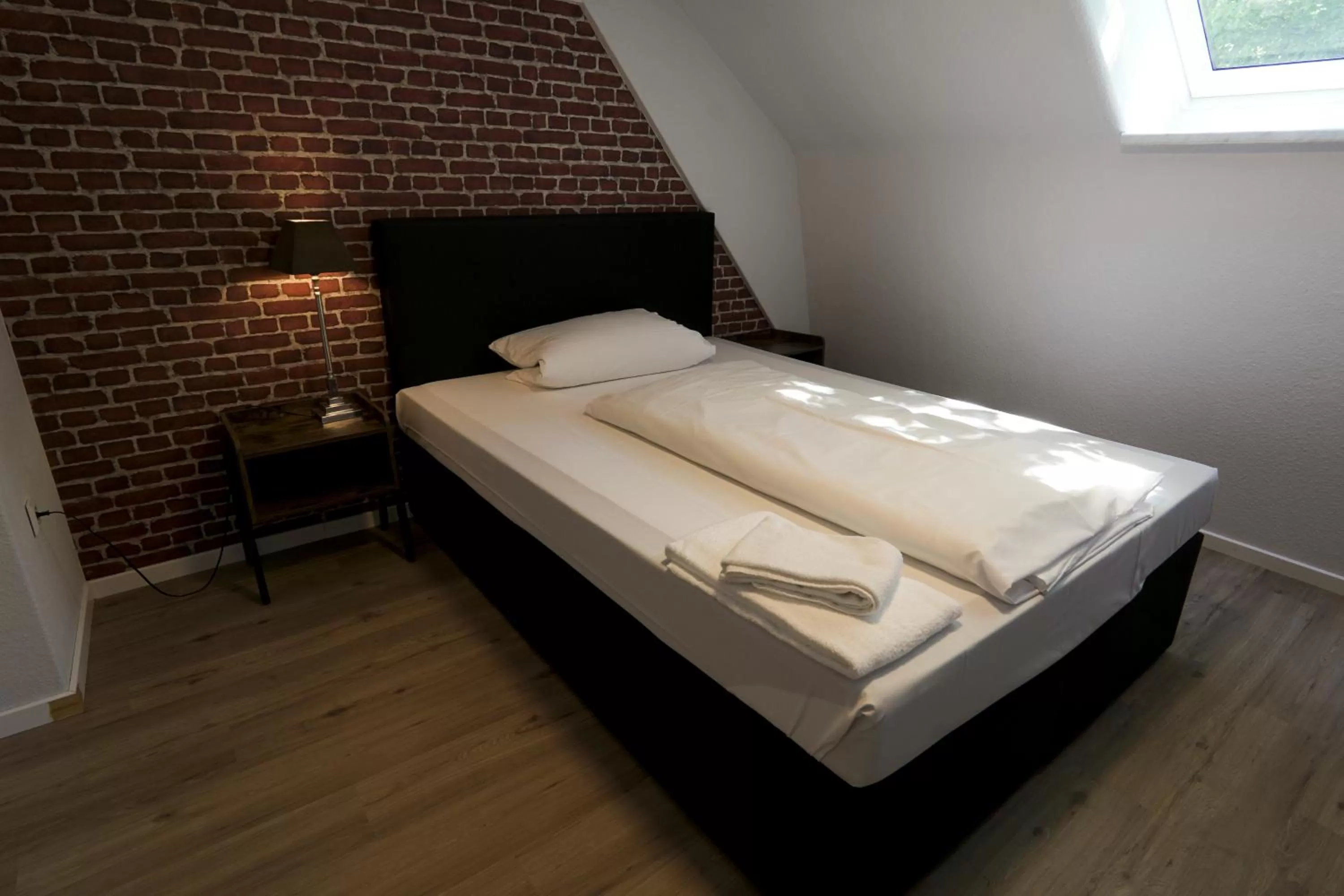 Bed in Hotel Berliner Hof