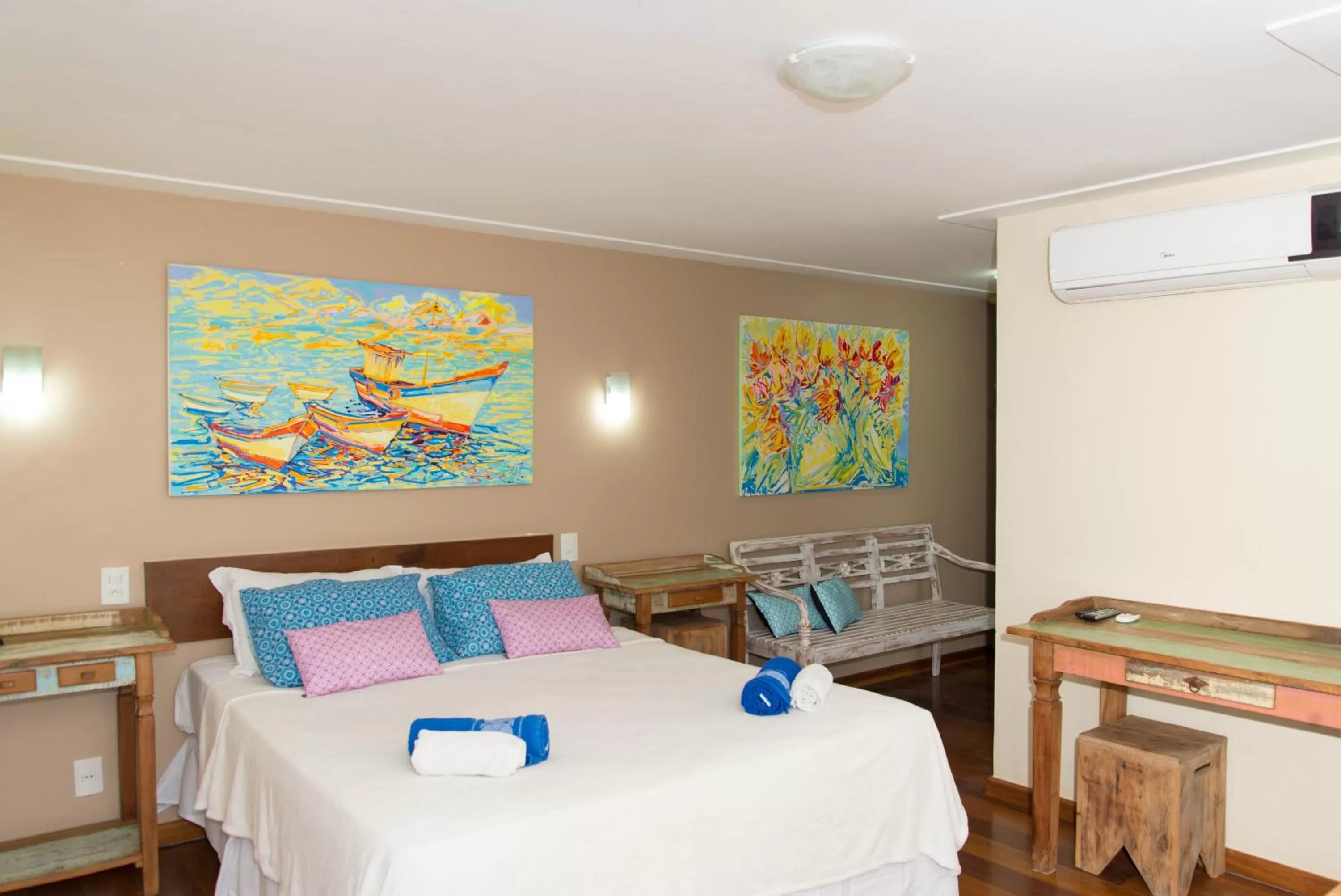 Decorative detail, Bed in Pousada La Dolce Vita