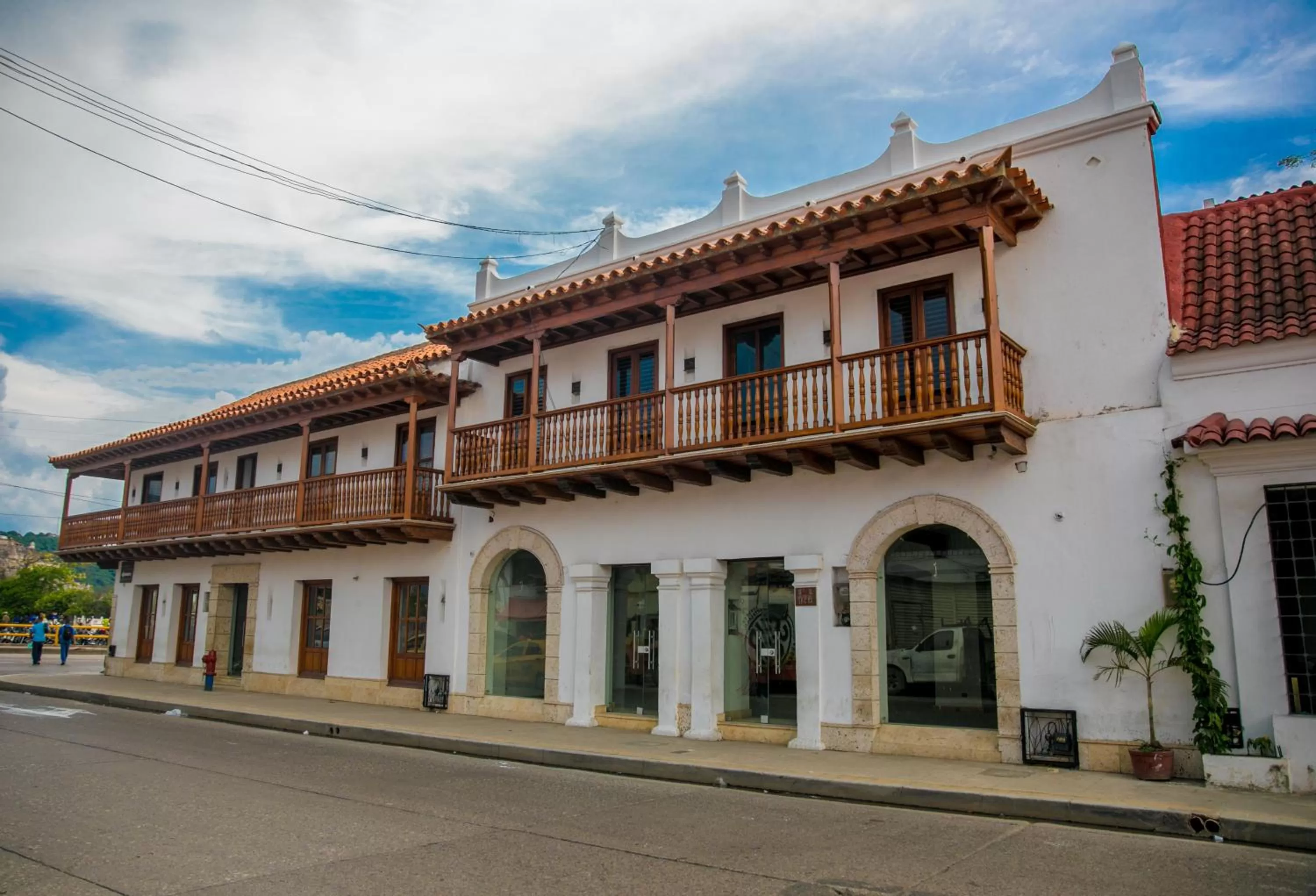 Facade/entrance in Getsemani Cartagena Hotel