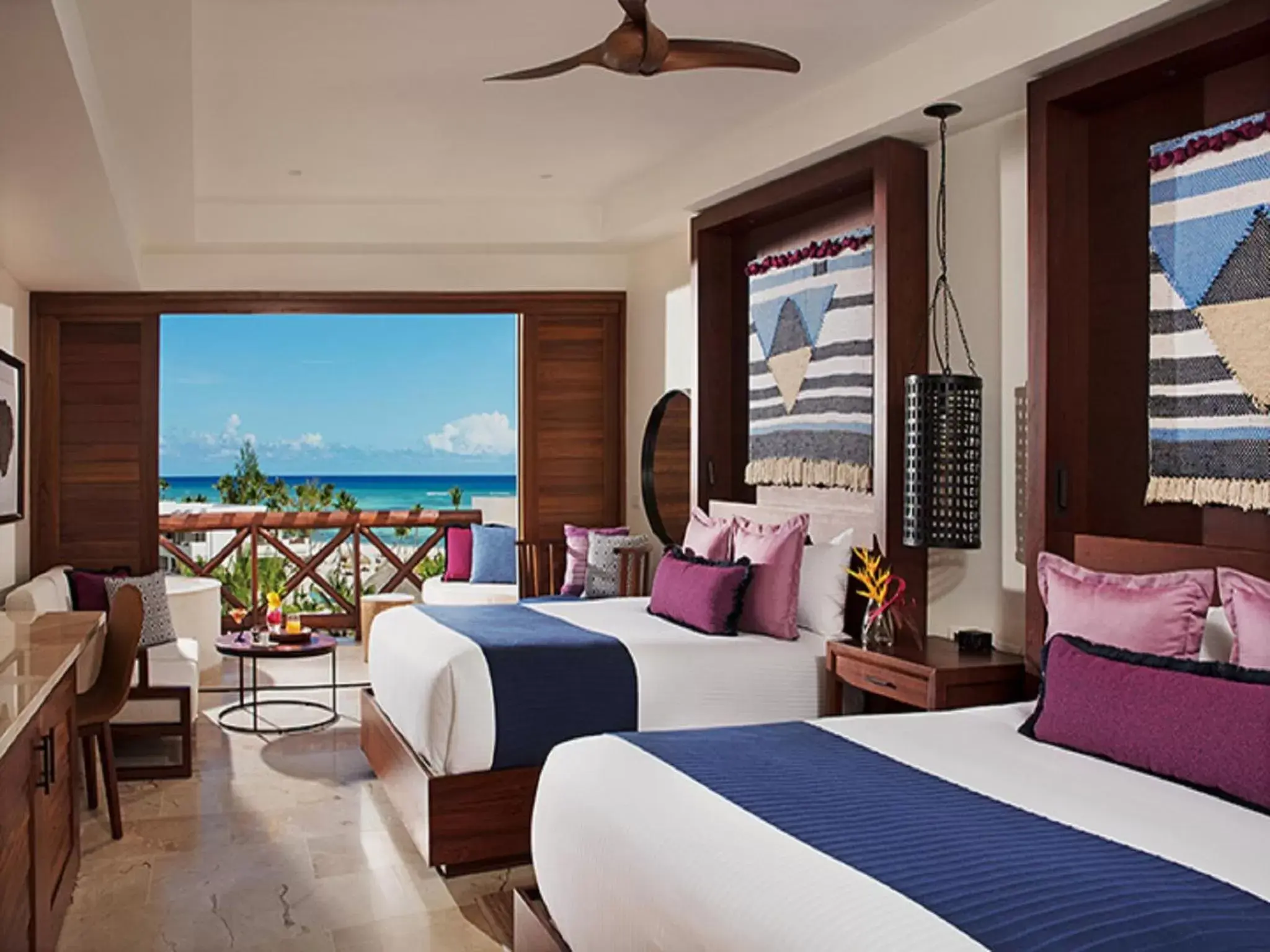 Sea view, Bed in Secrets Cap Cana Resort & Spa - Adults Only - All Inclusive Sea view, Bed in Secrets Cap Cana Resort & Spa - Adults Only - All Inclusive