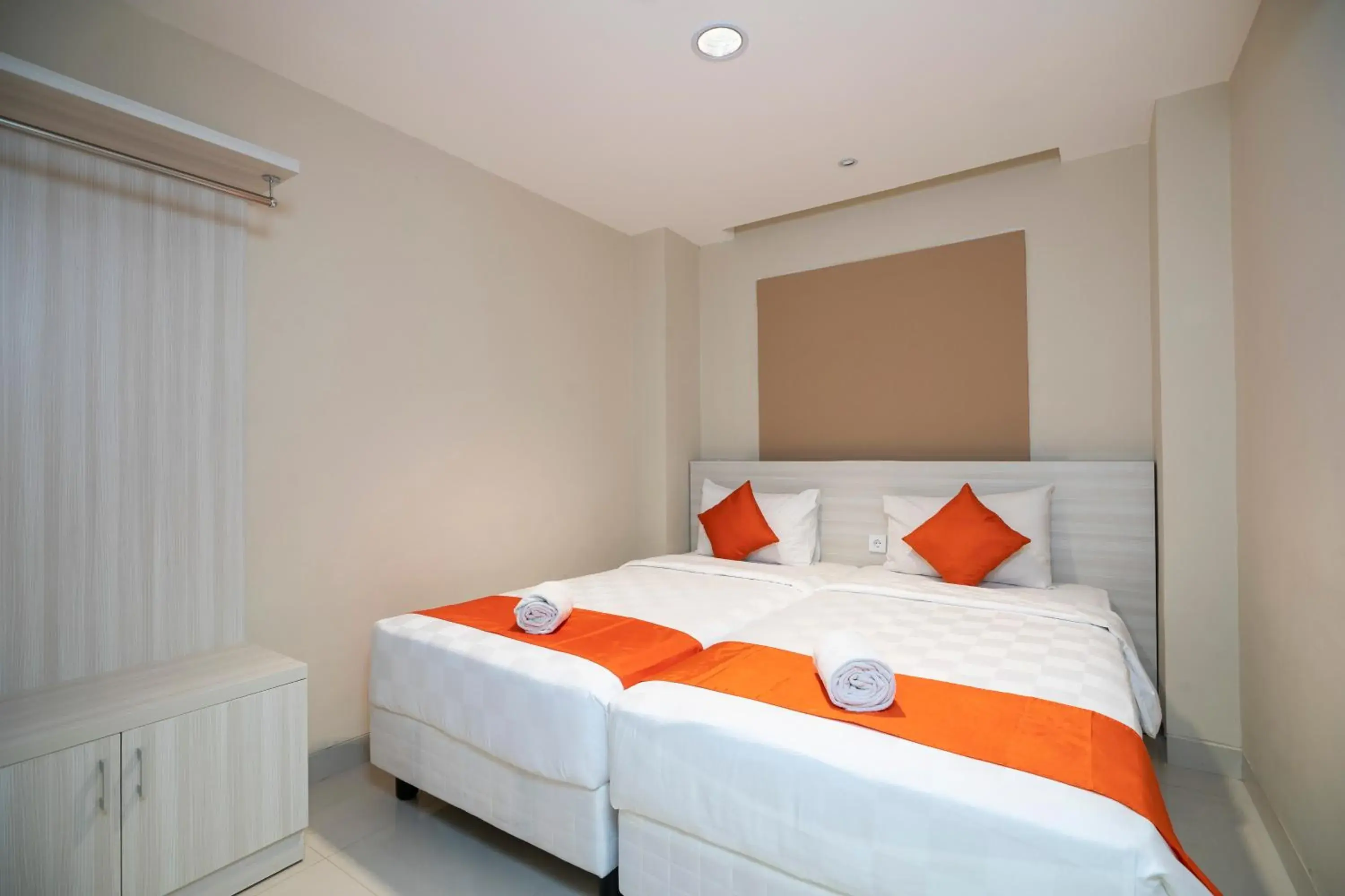 Bed in The Gloria Suites Grogol, Jakarta