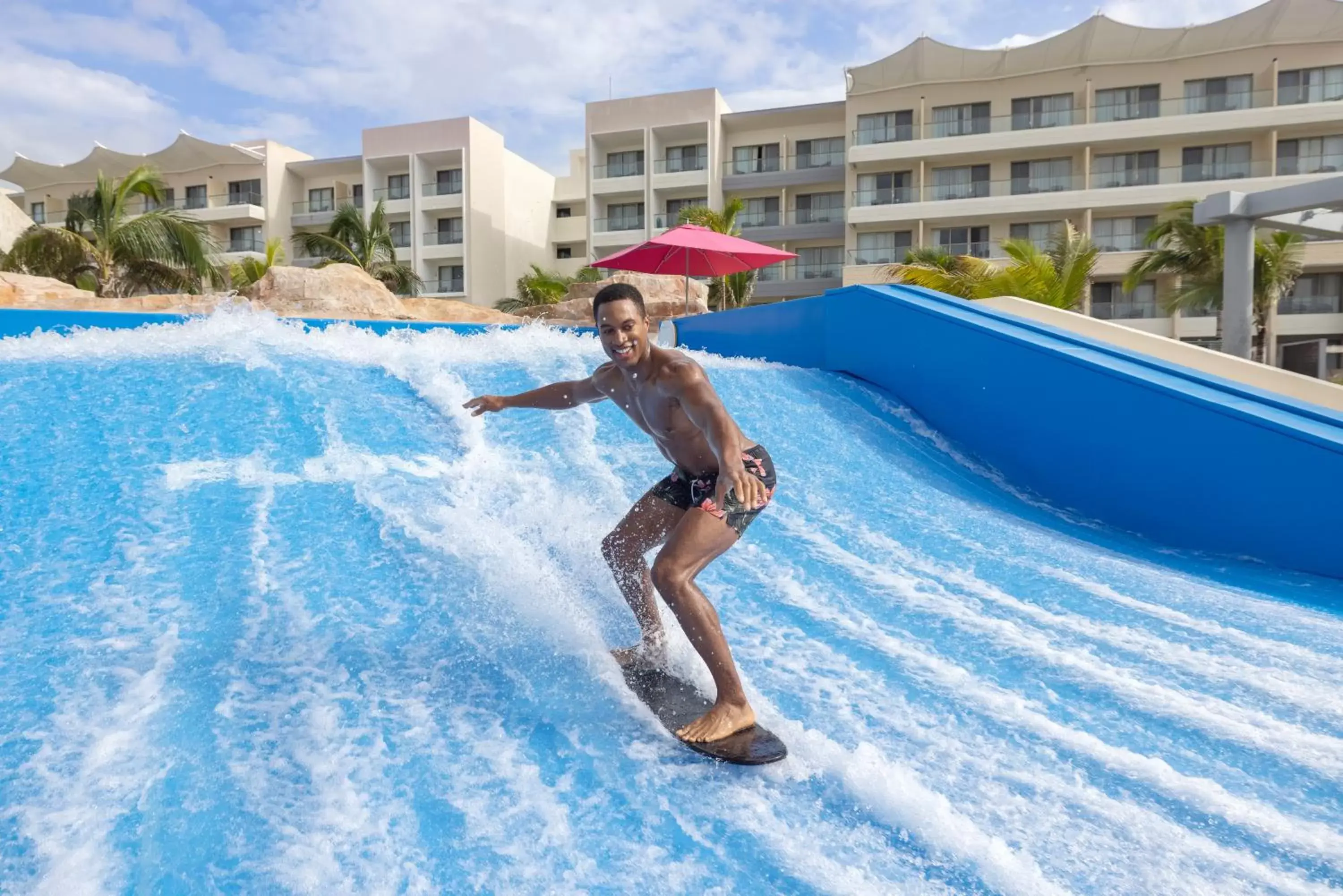 Swimming Pool in Planet Hollywood Cancun, An Autograph Collection All-Inclusive Resort