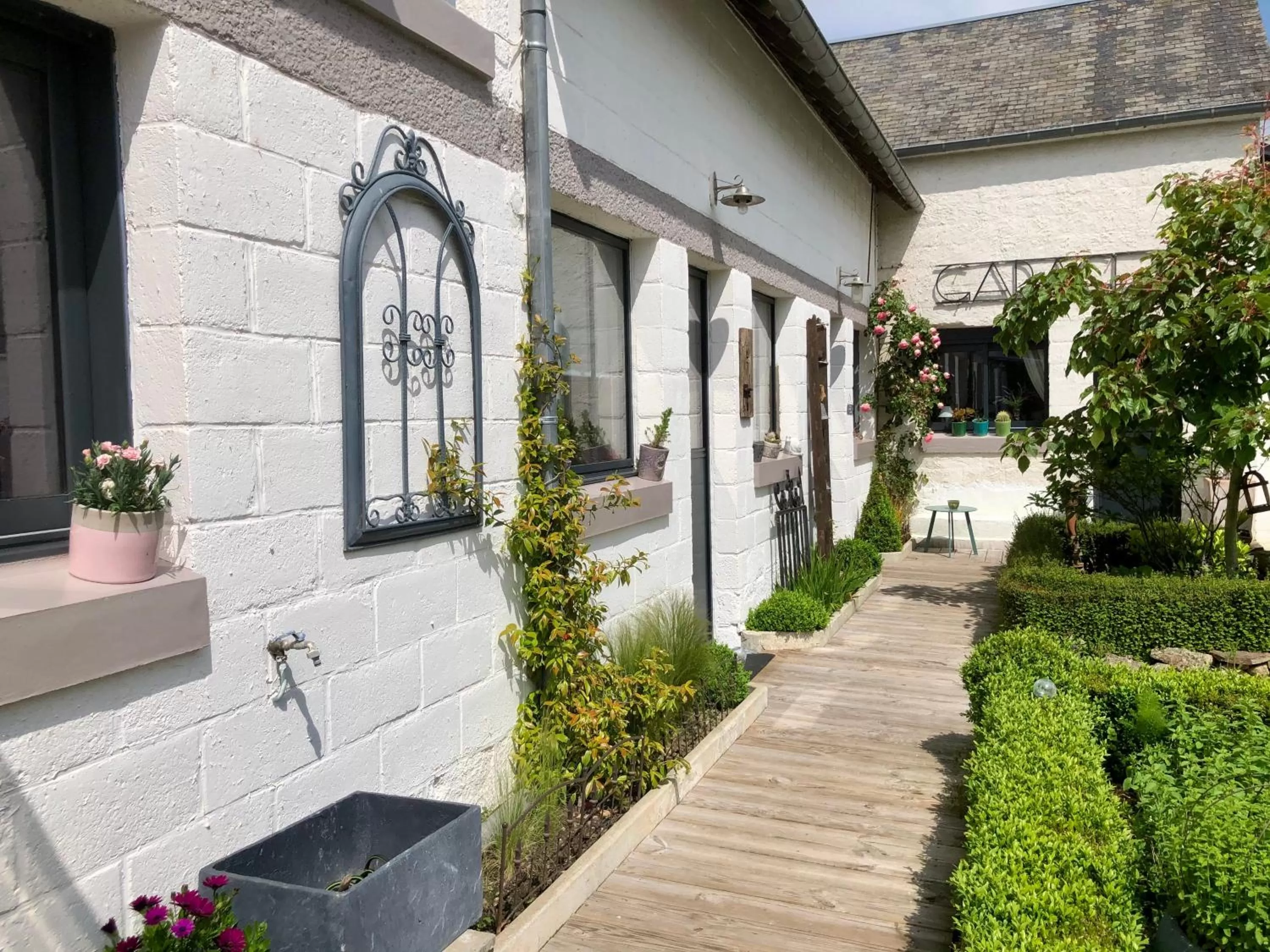 Patio in Le Grenier du Jardin