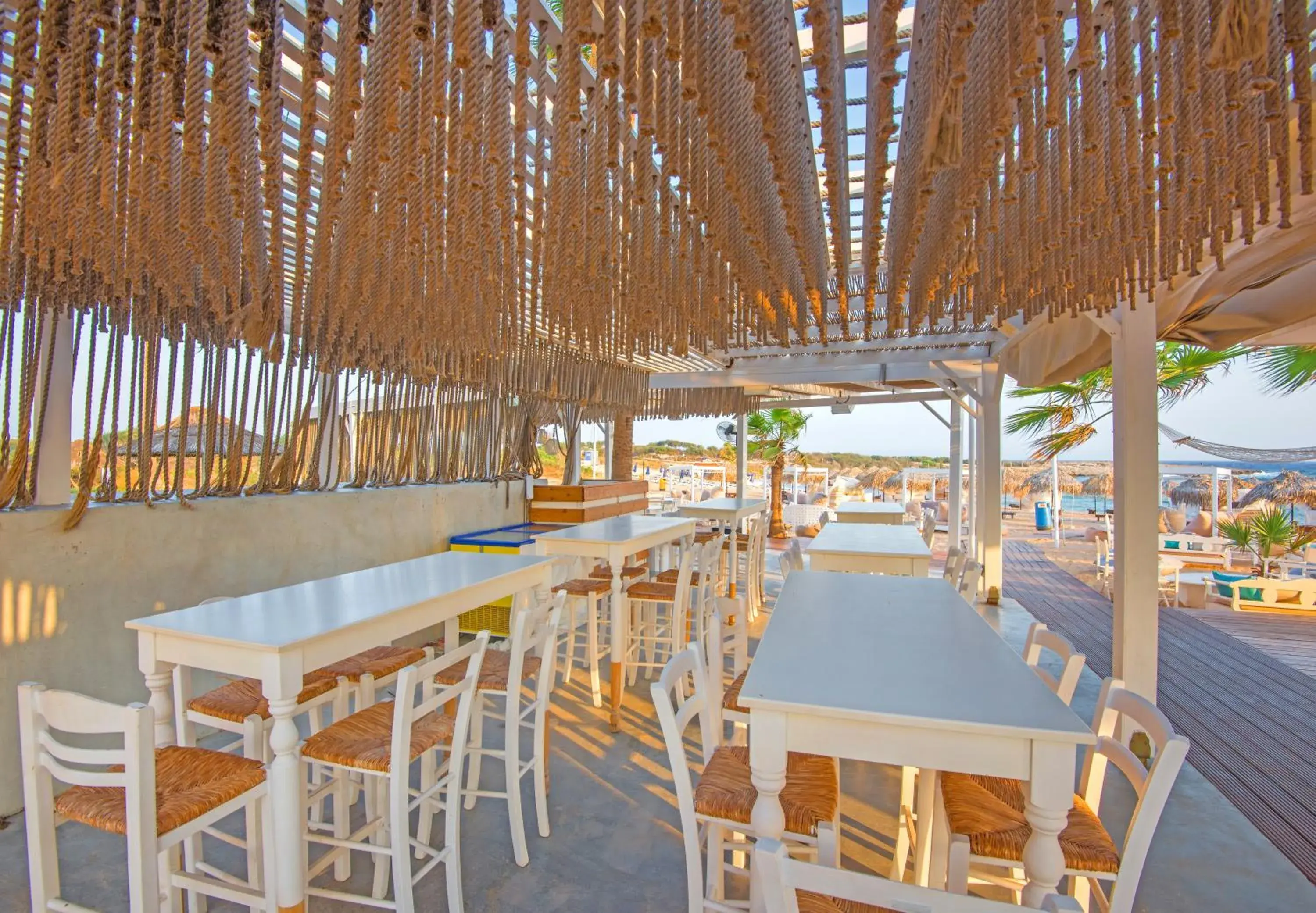 Patio, Restaurant/Places to Eat in The Dome Beach Hotel & Resort