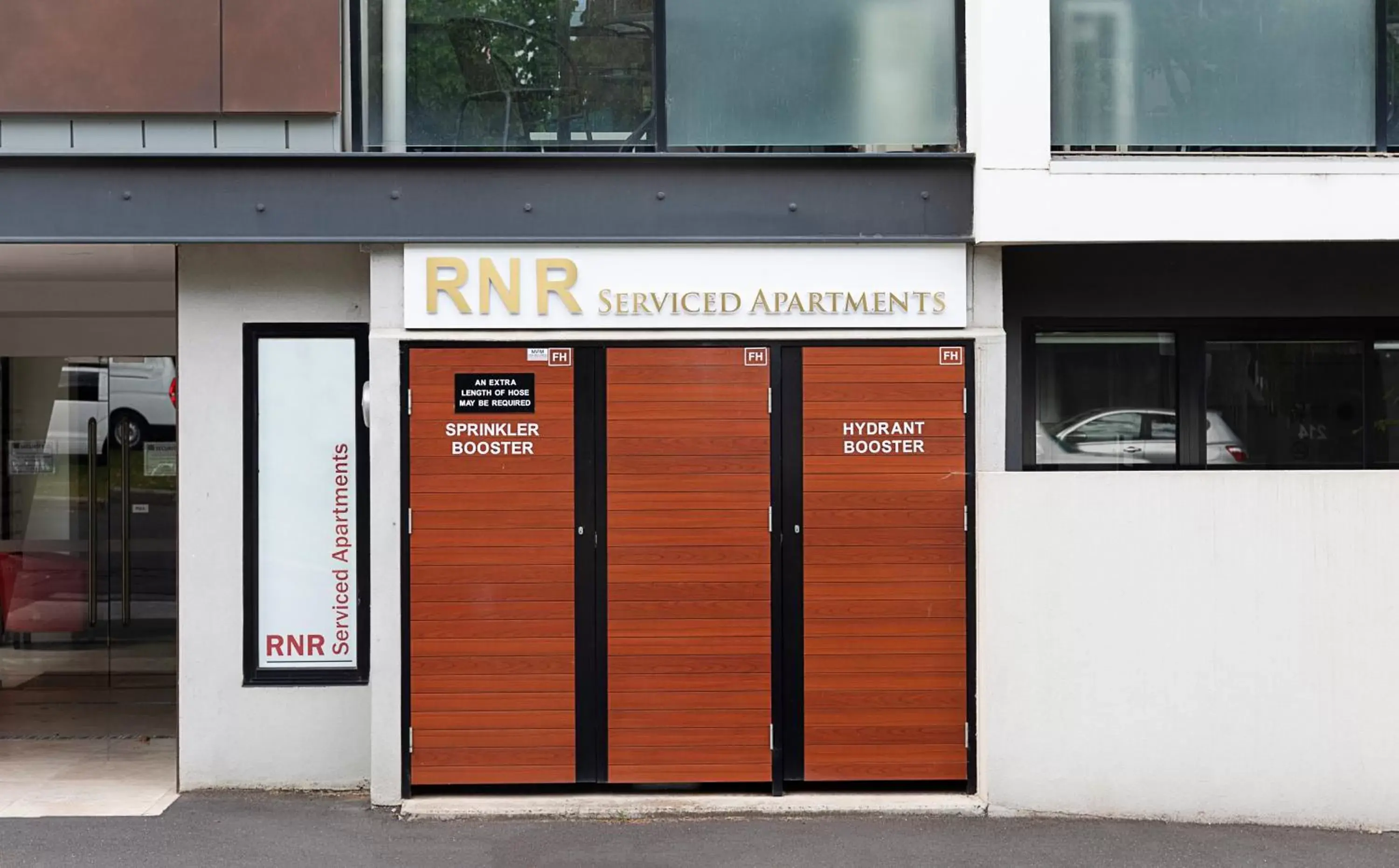 Facade/entrance in RNR Serviced Apartments North Melbourne