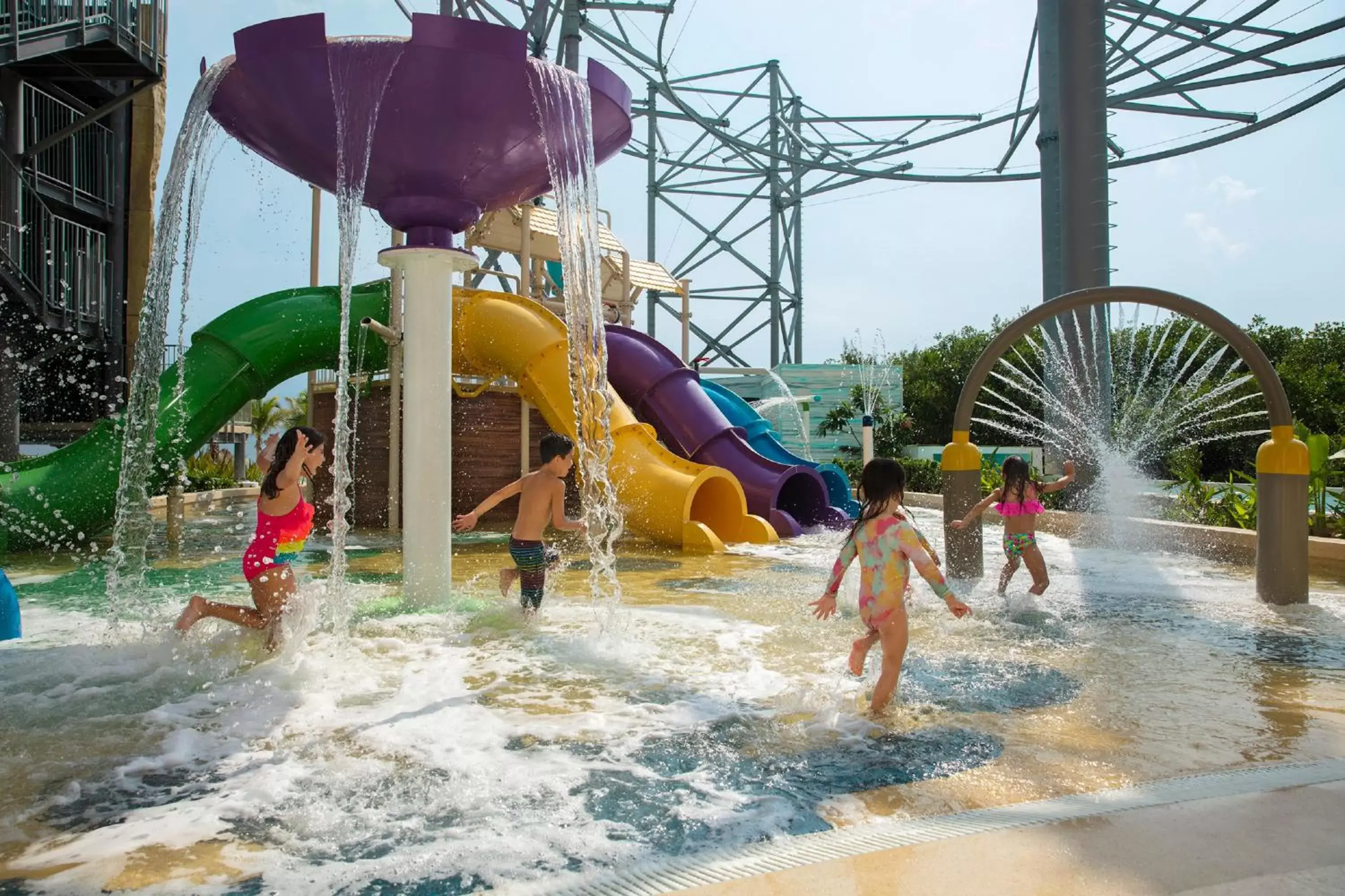Children play ground, Water Park in Dreams Natura Resort & Spa - All Inclusive