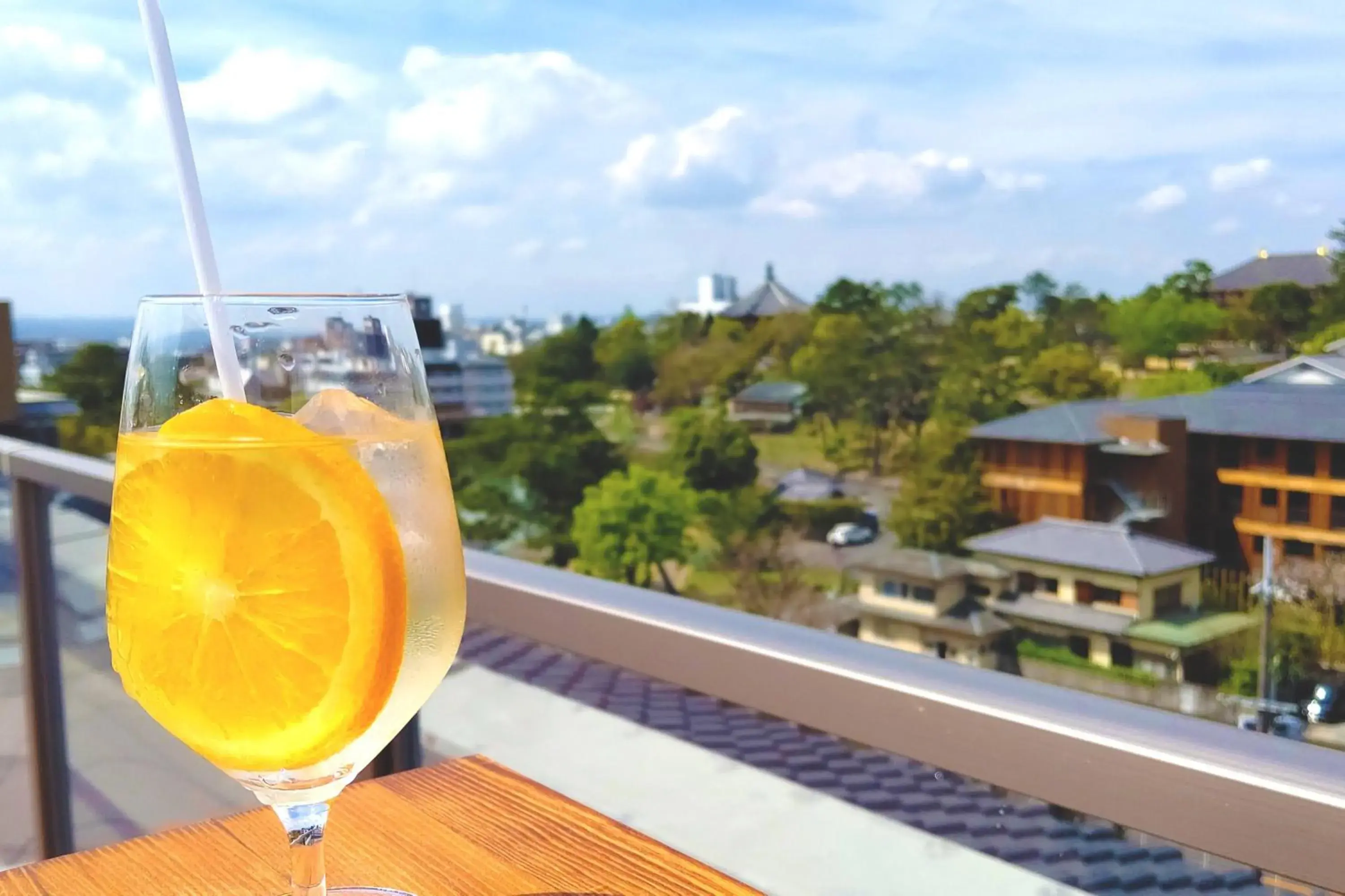 Balcony/Terrace in Asukasou Hotel