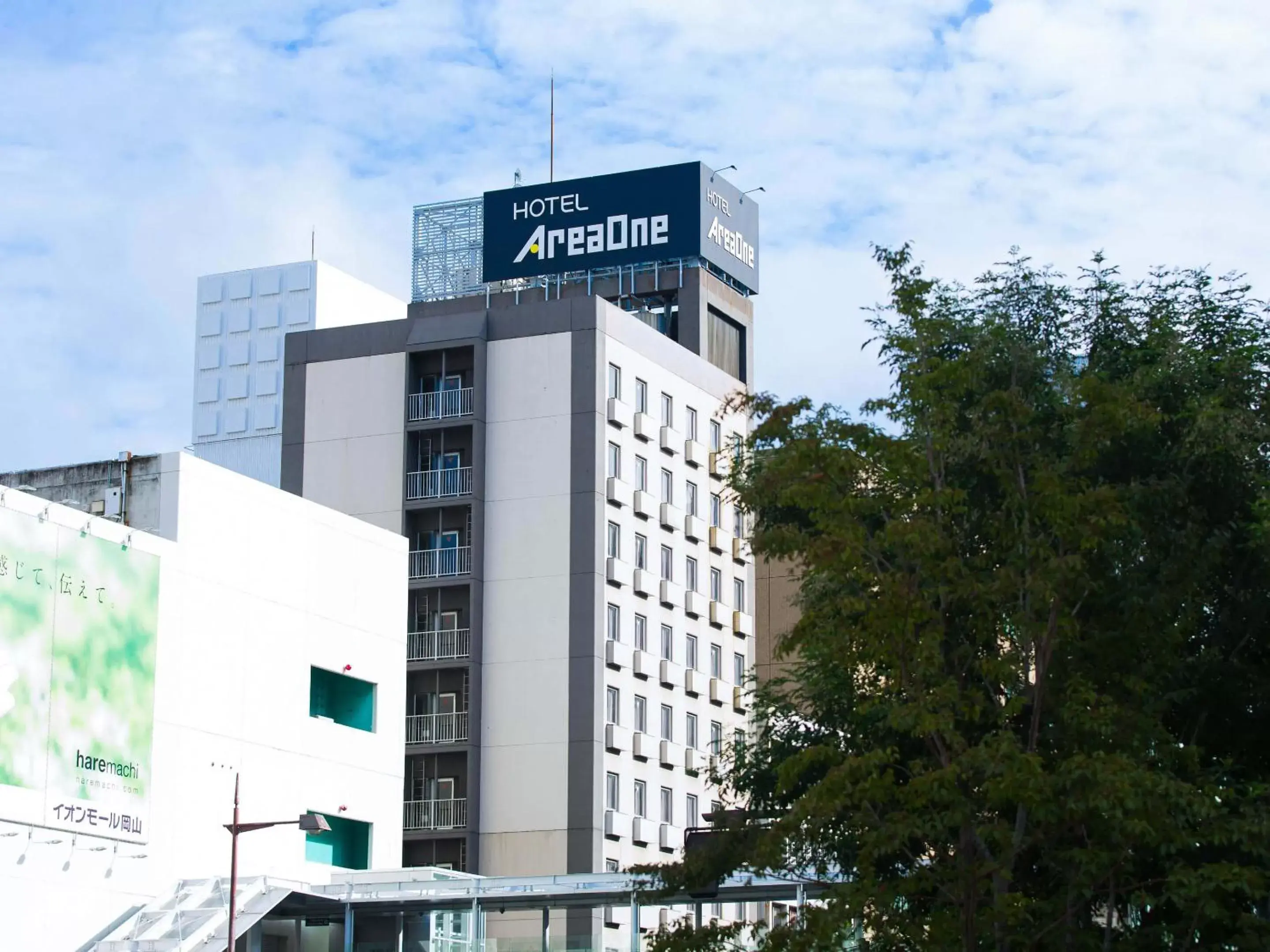Facade/entrance in Hotel AreaOne Okayama