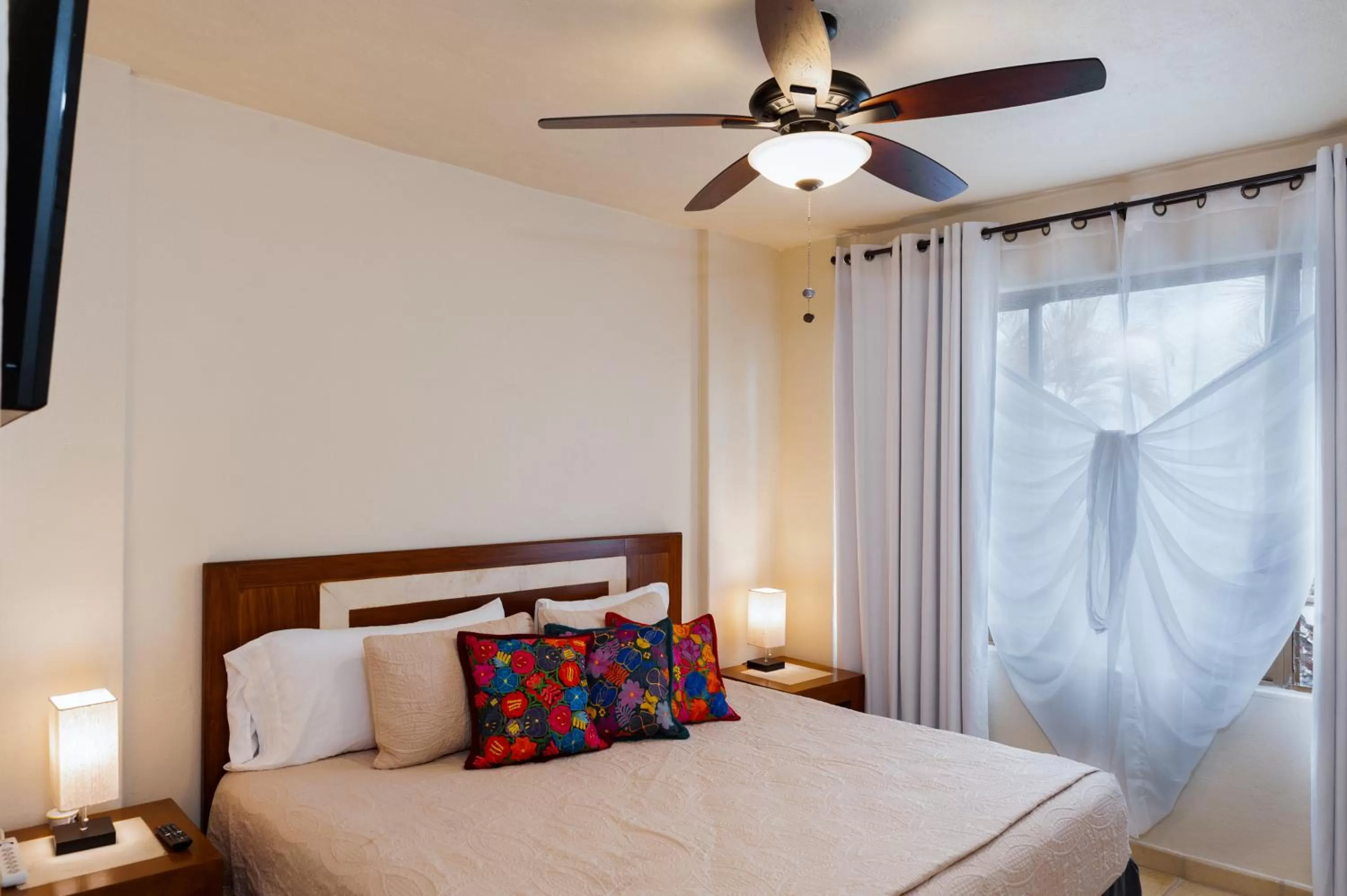 Bedroom, Bed in Casa Natalia, Playa Esmeralda