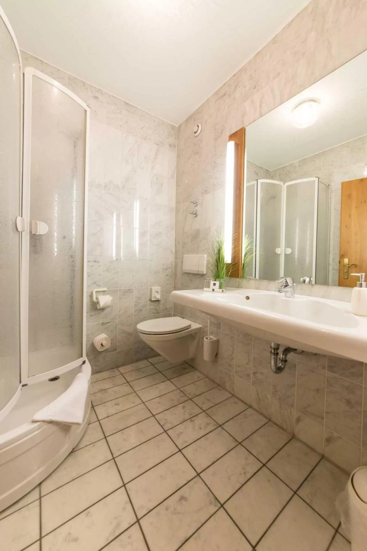 Bathroom in Landhotel Steiner